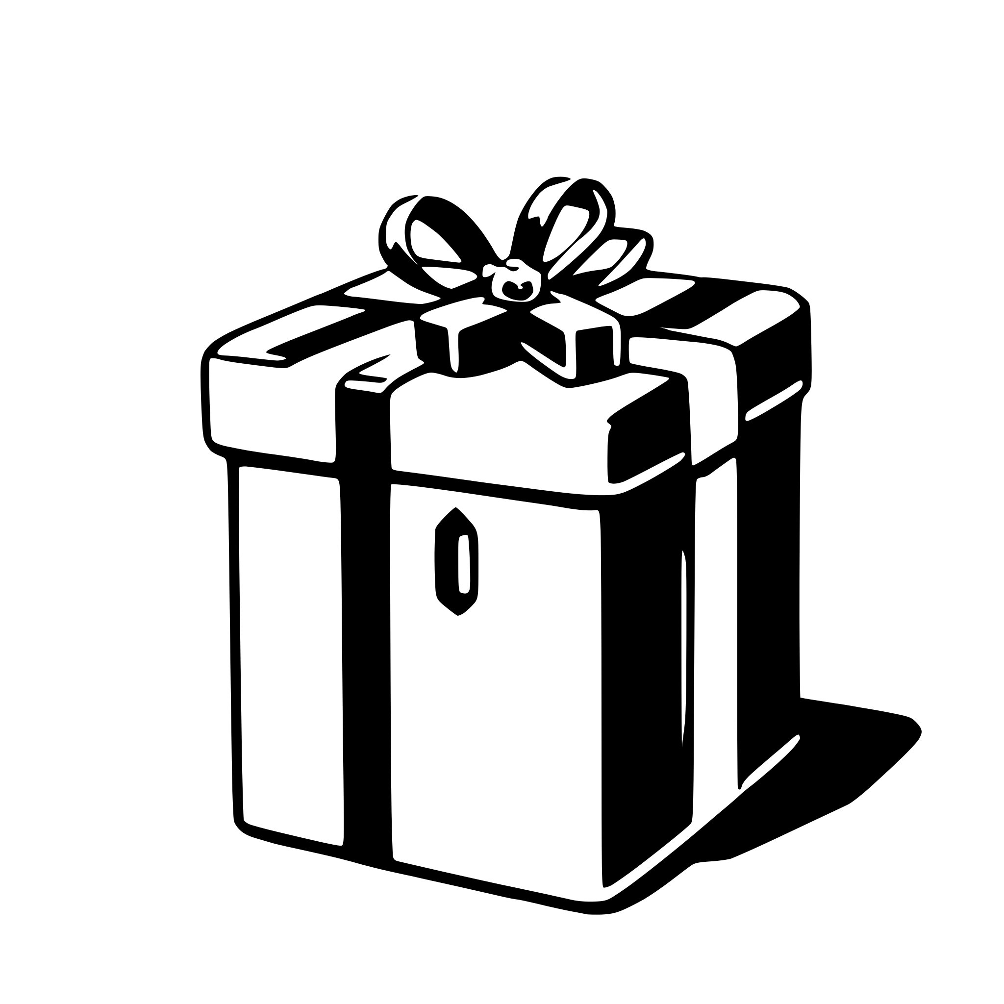 AI-generated SVG of 'christmas presents'