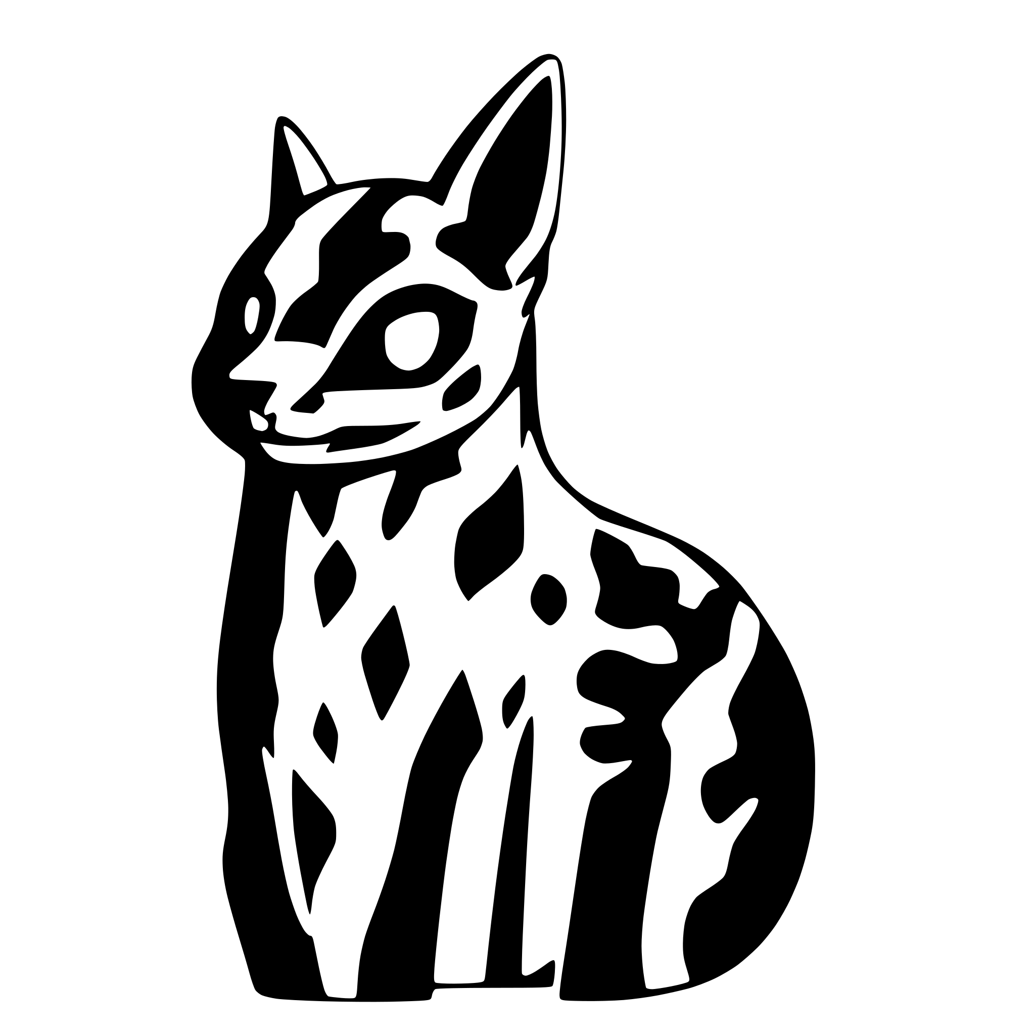 AI-generated SVG of a dogpool and deadpool high detail