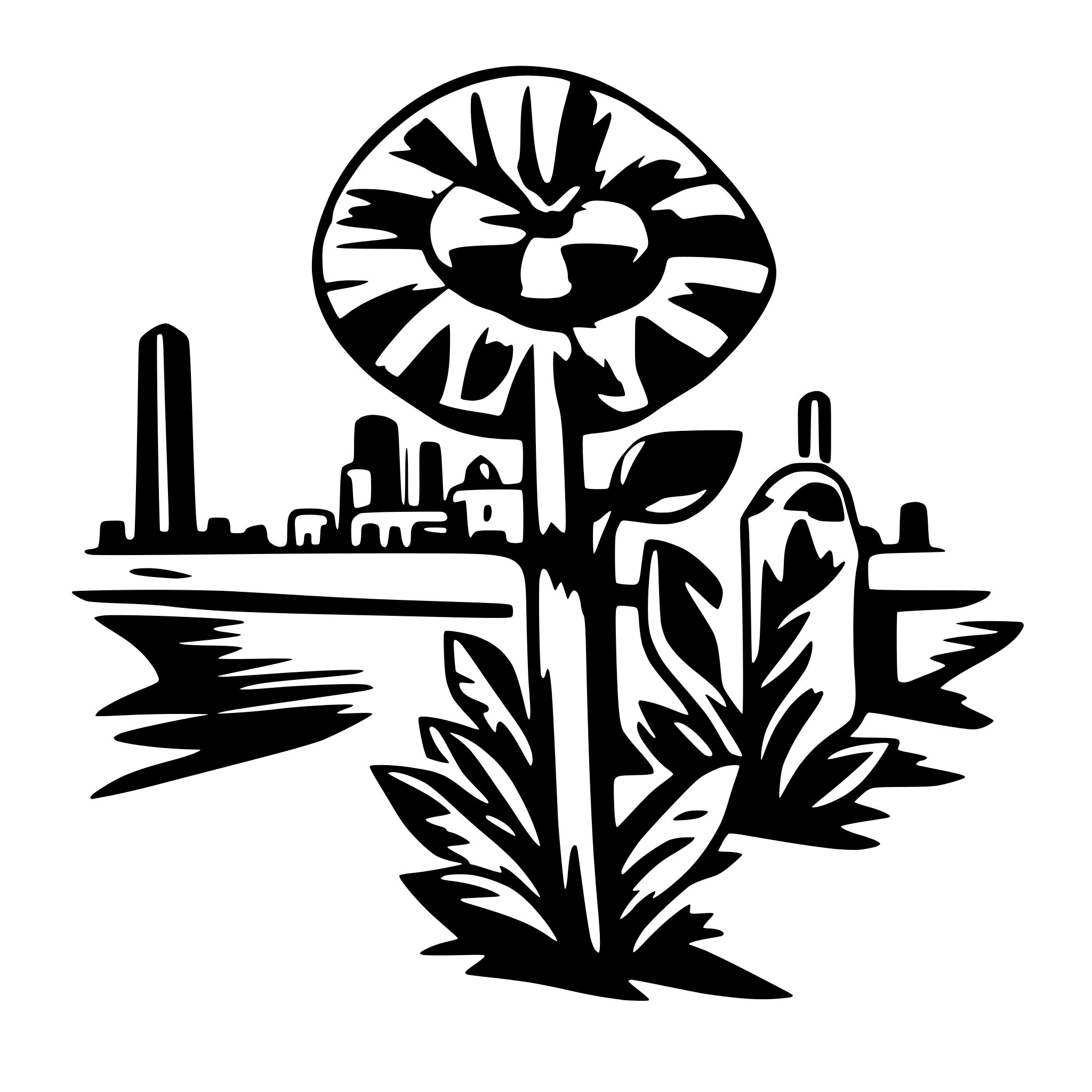 AI-generated SVG of a Kerajaan Kutai