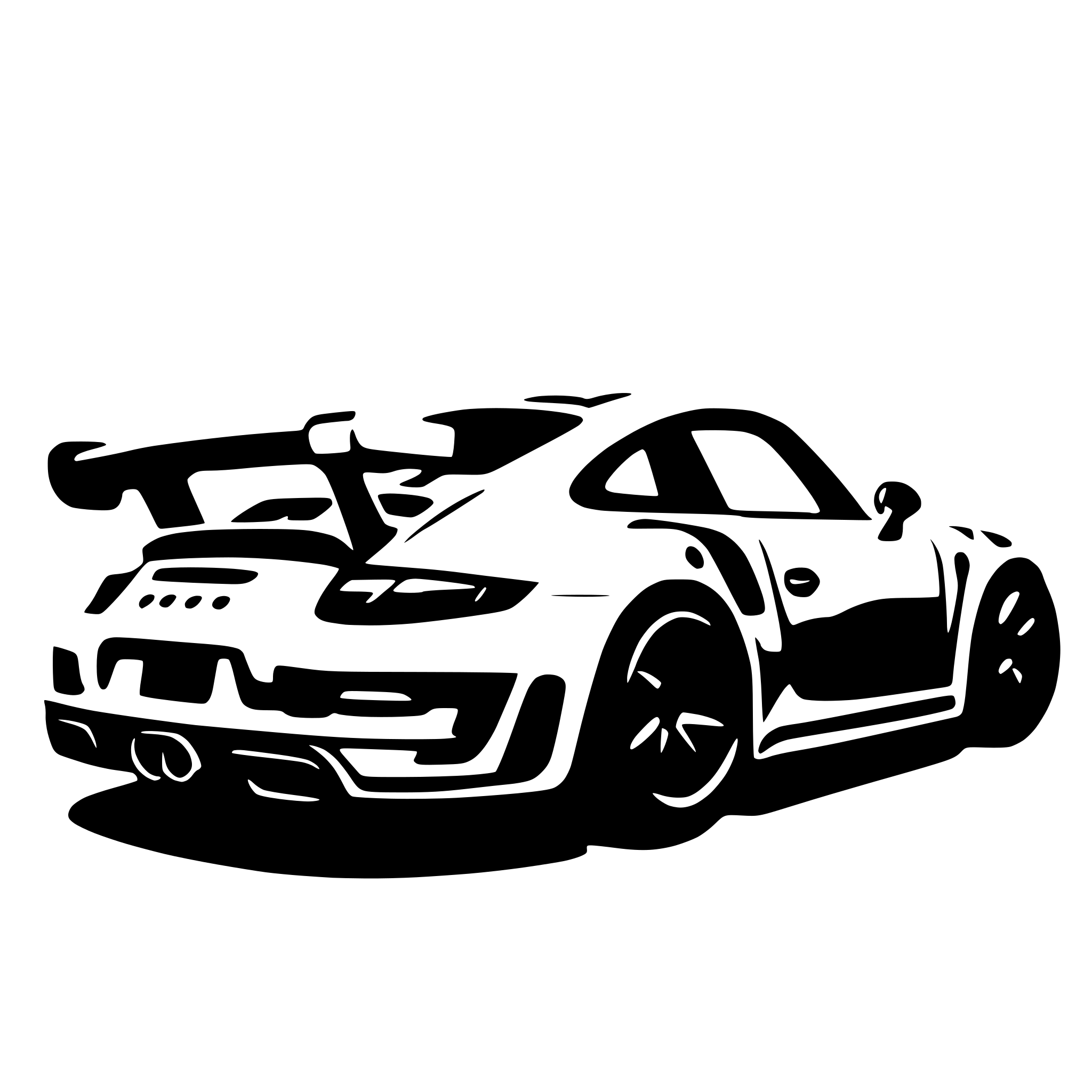 AI-generated SVG of 'gt3 rs'