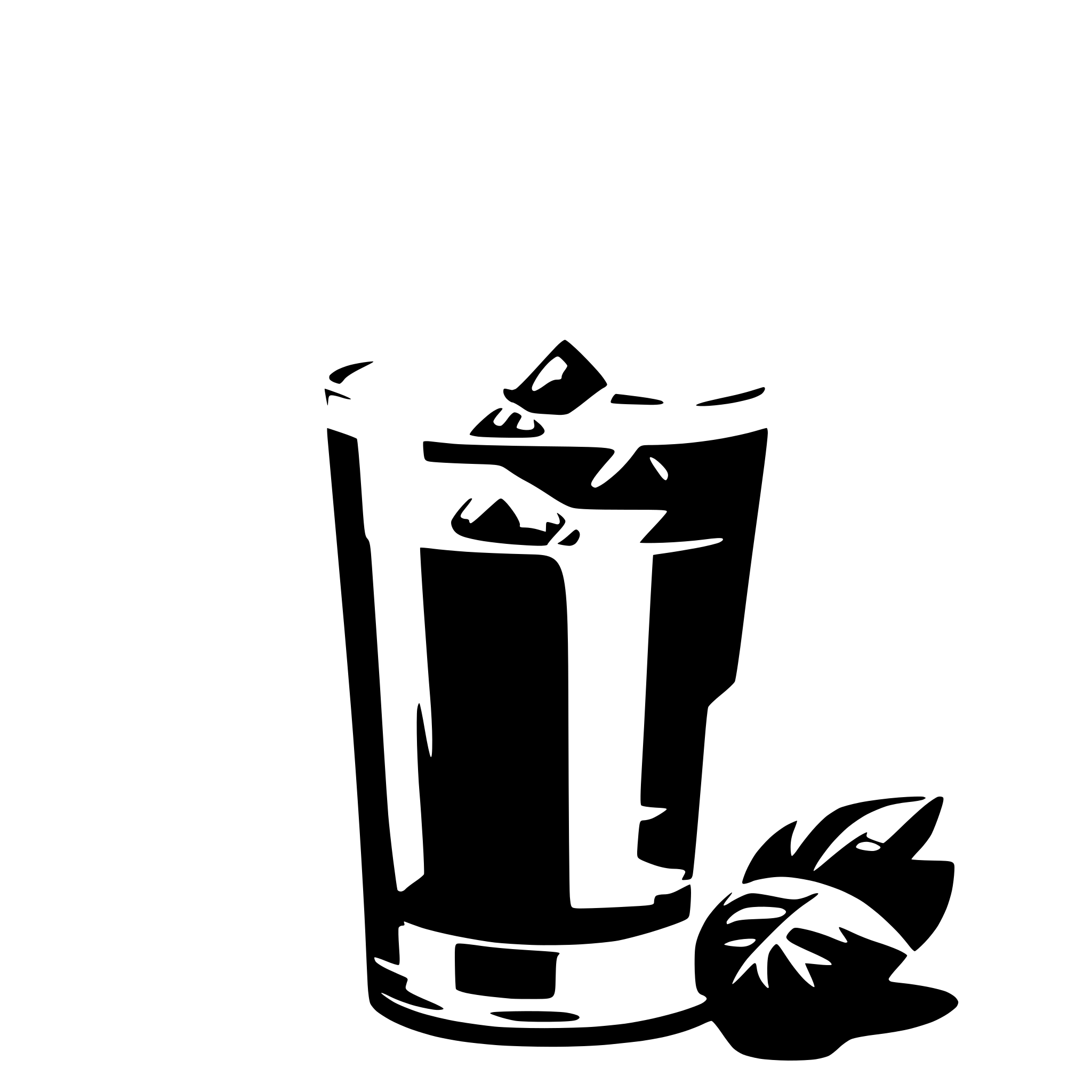 AI-generated SVG of a glass