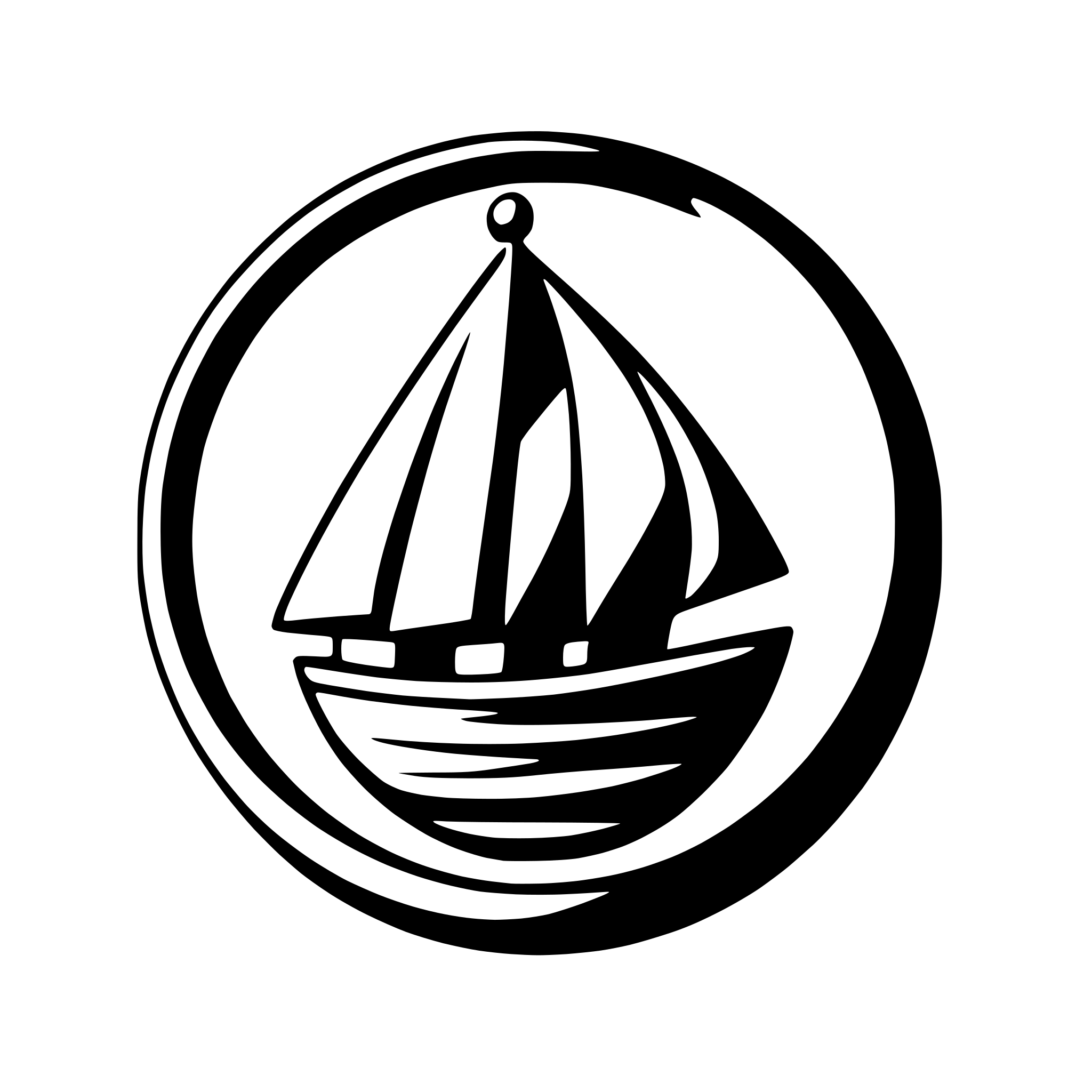 AI-generated SVG of 'abstract ship sailing forward'