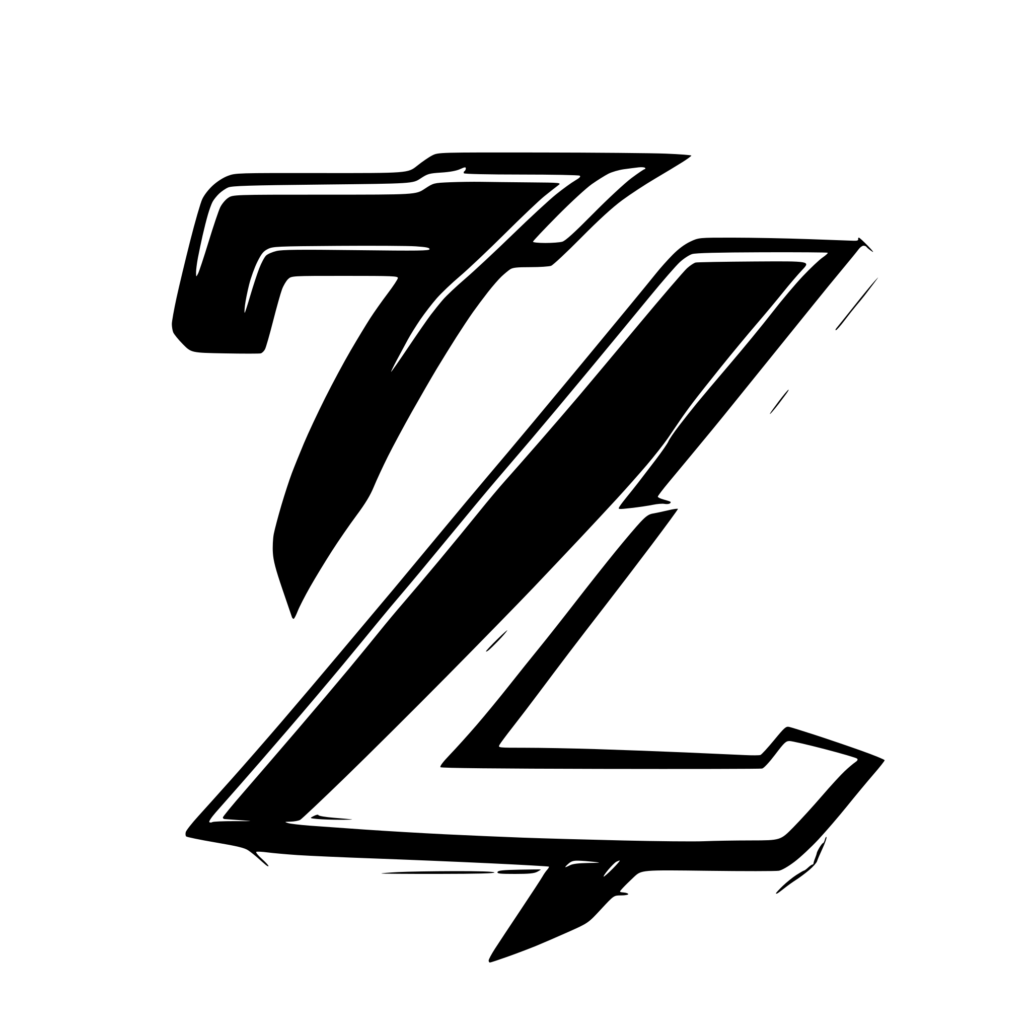 AI-generated SVG of a logo with the letters z and V in orange and blue