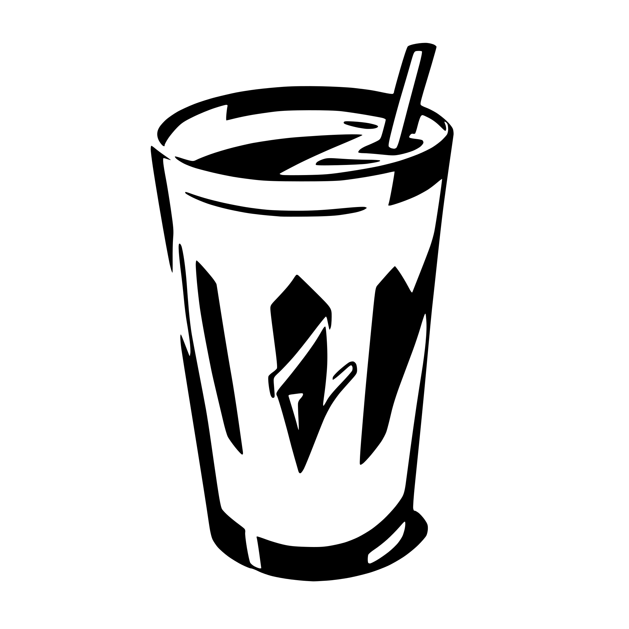 AI-generated SVG of a a pint of guinness in a retro 1950s style