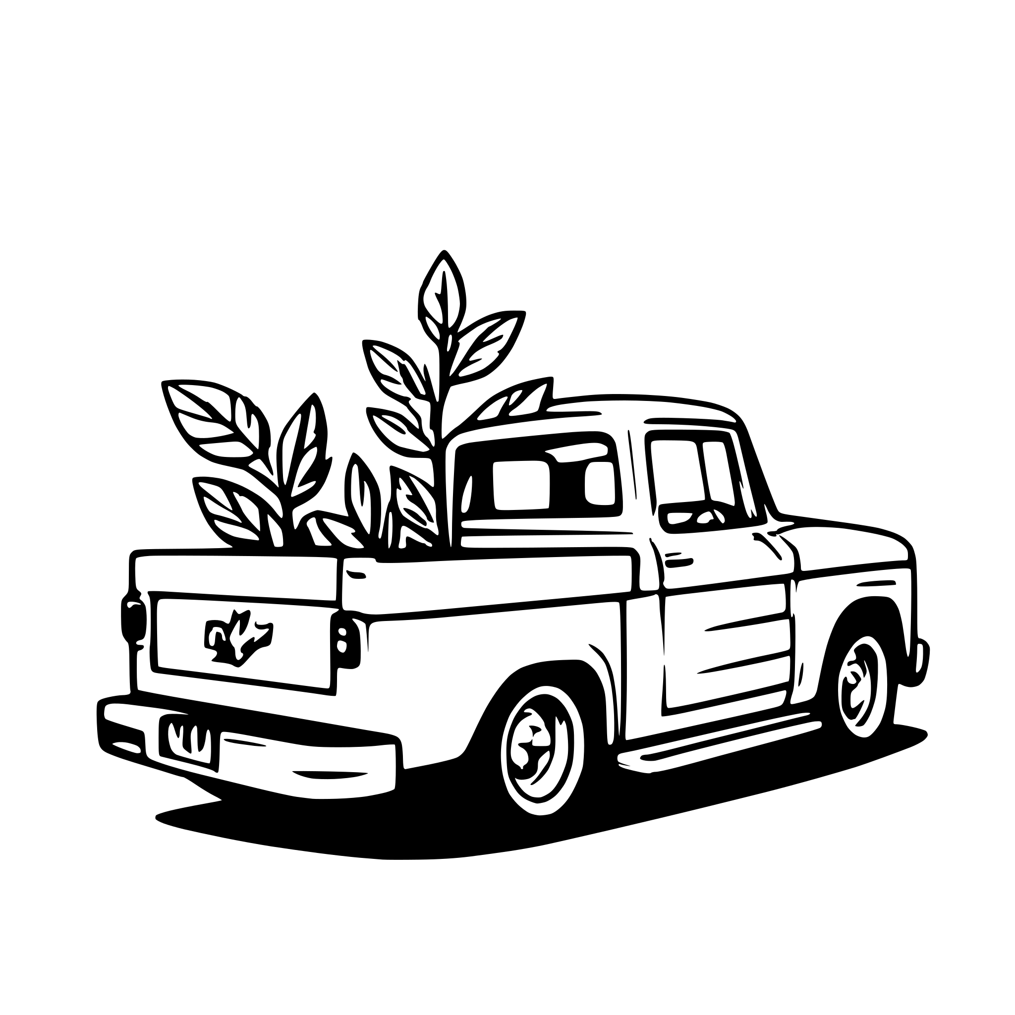 AI-generated SVG of '1963 chevrolet pickup truck'