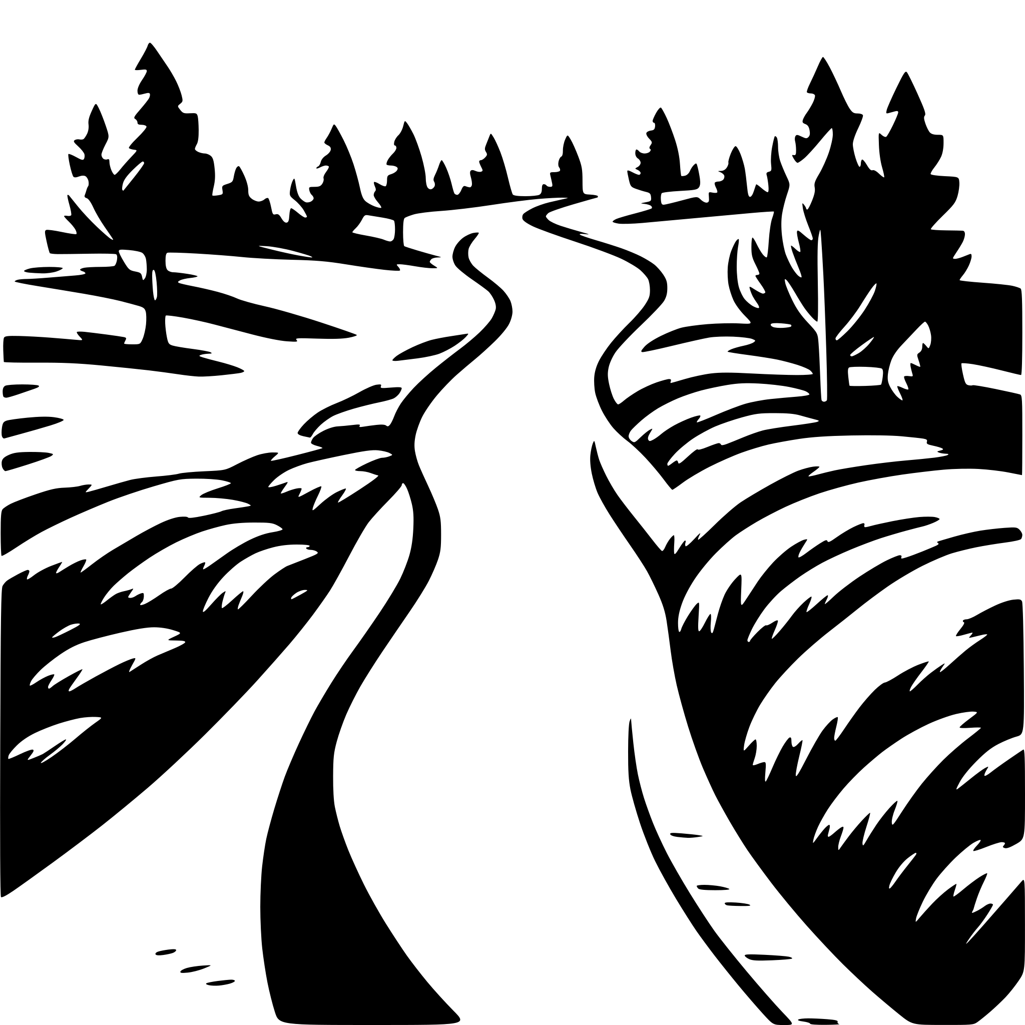 AI-generated SVG of 'Paths Bifurcation'