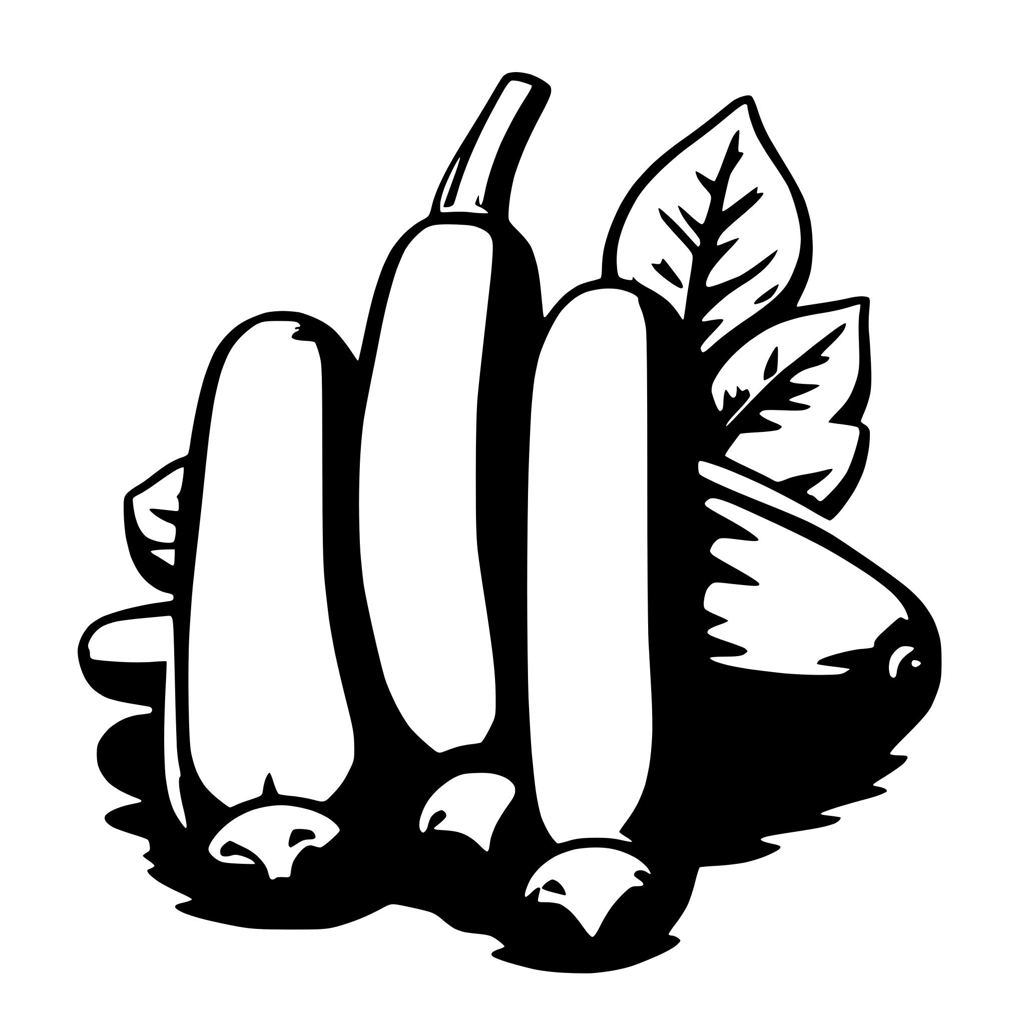 AI-generated SVG of 'zucchini'