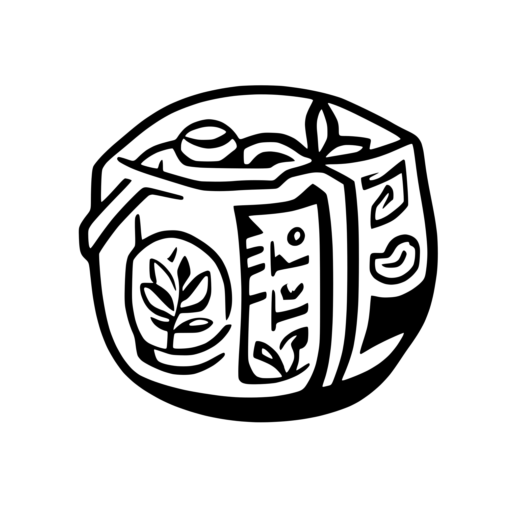 AI-generated SVG of a A lot of Money rounded bundle tied by a band