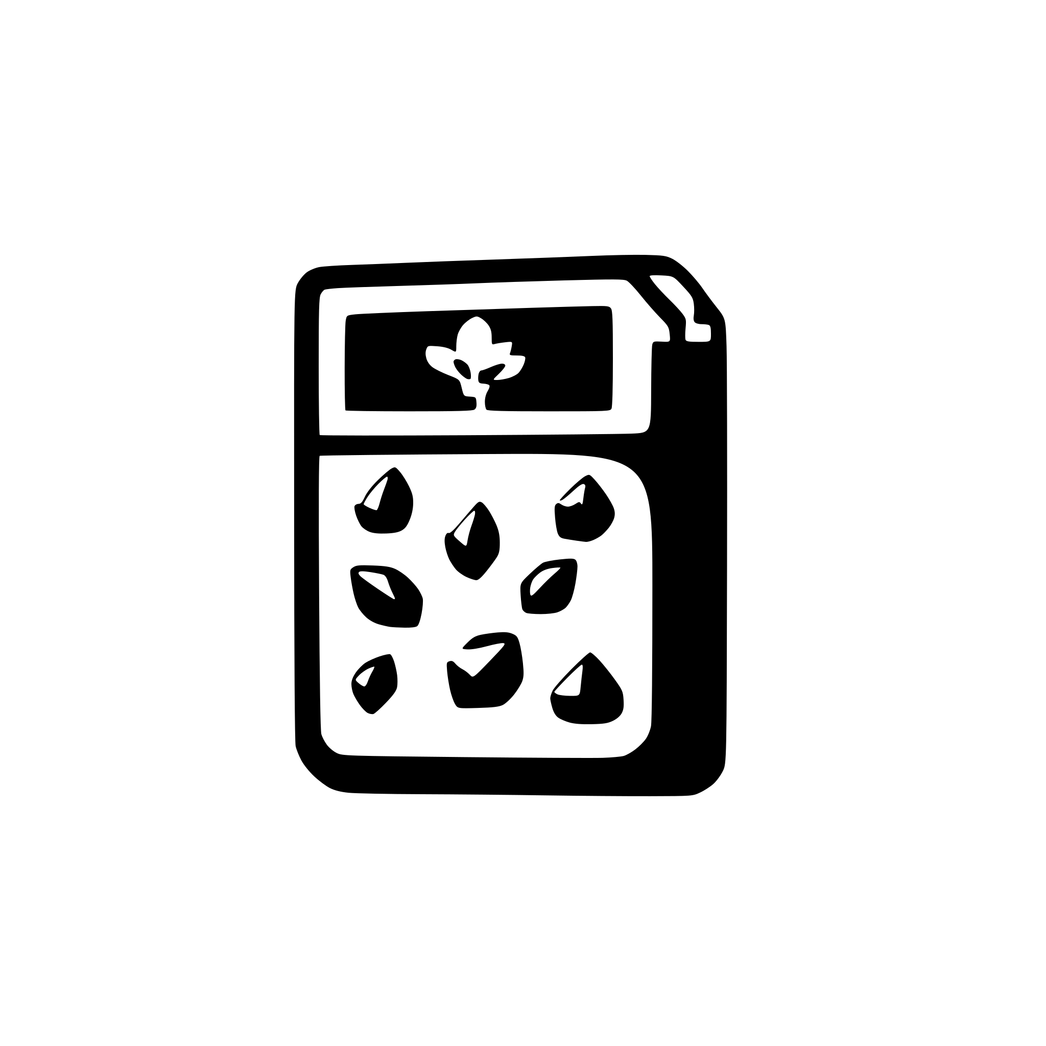 AI-generated SVG of a Pixellated Folder Icon