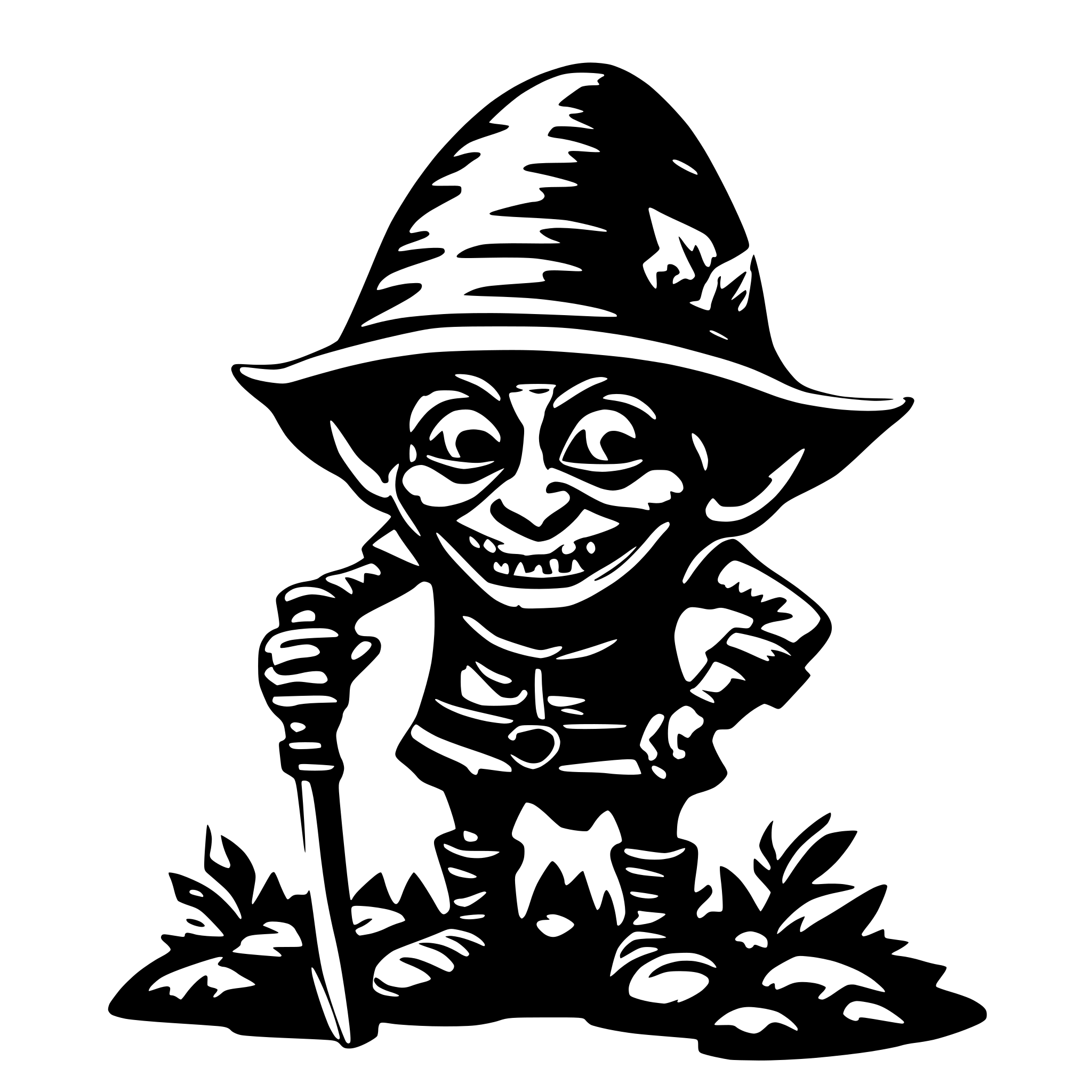AI-generated SVG of 'goblin fantasy'