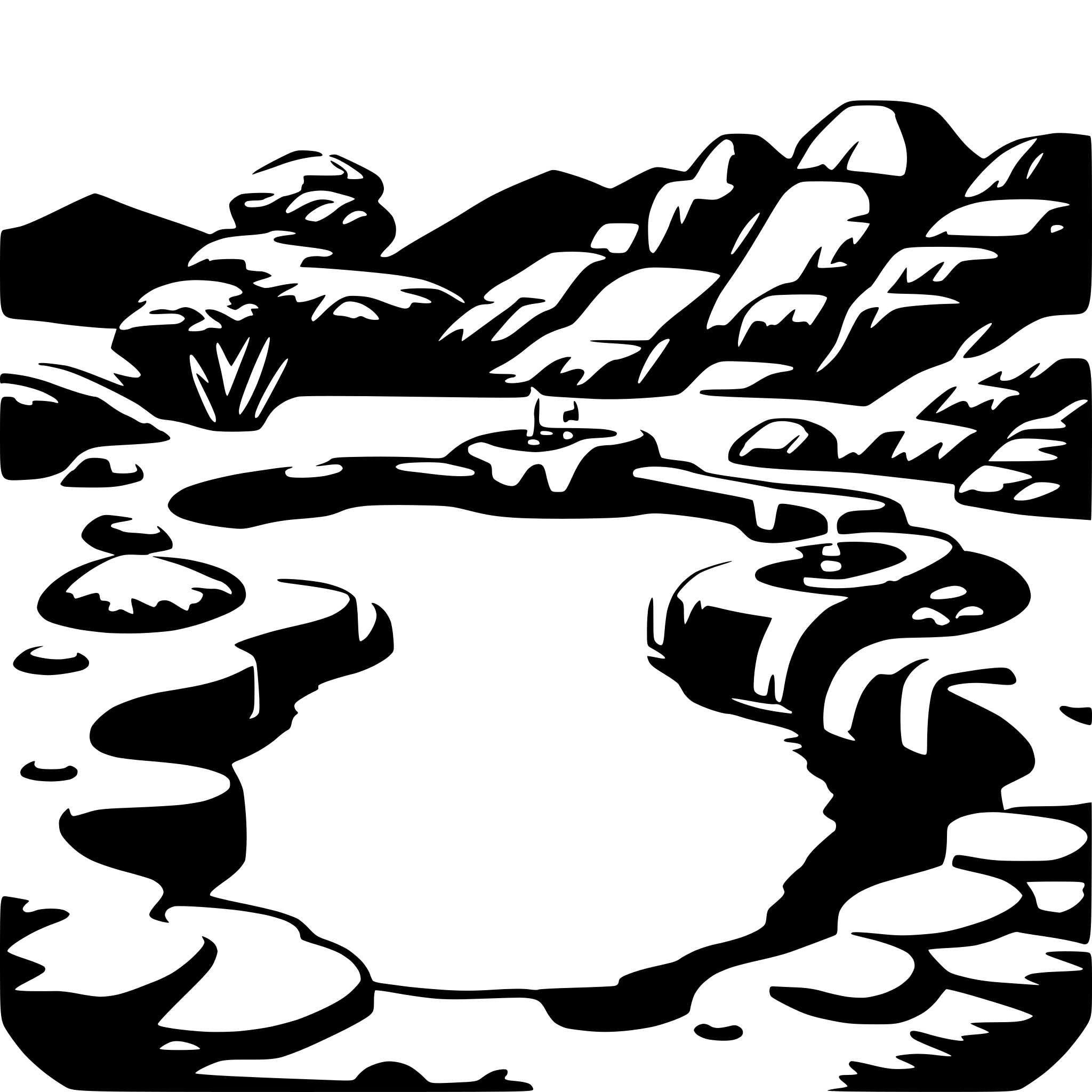 AI-generated SVG of 'hot spring'
