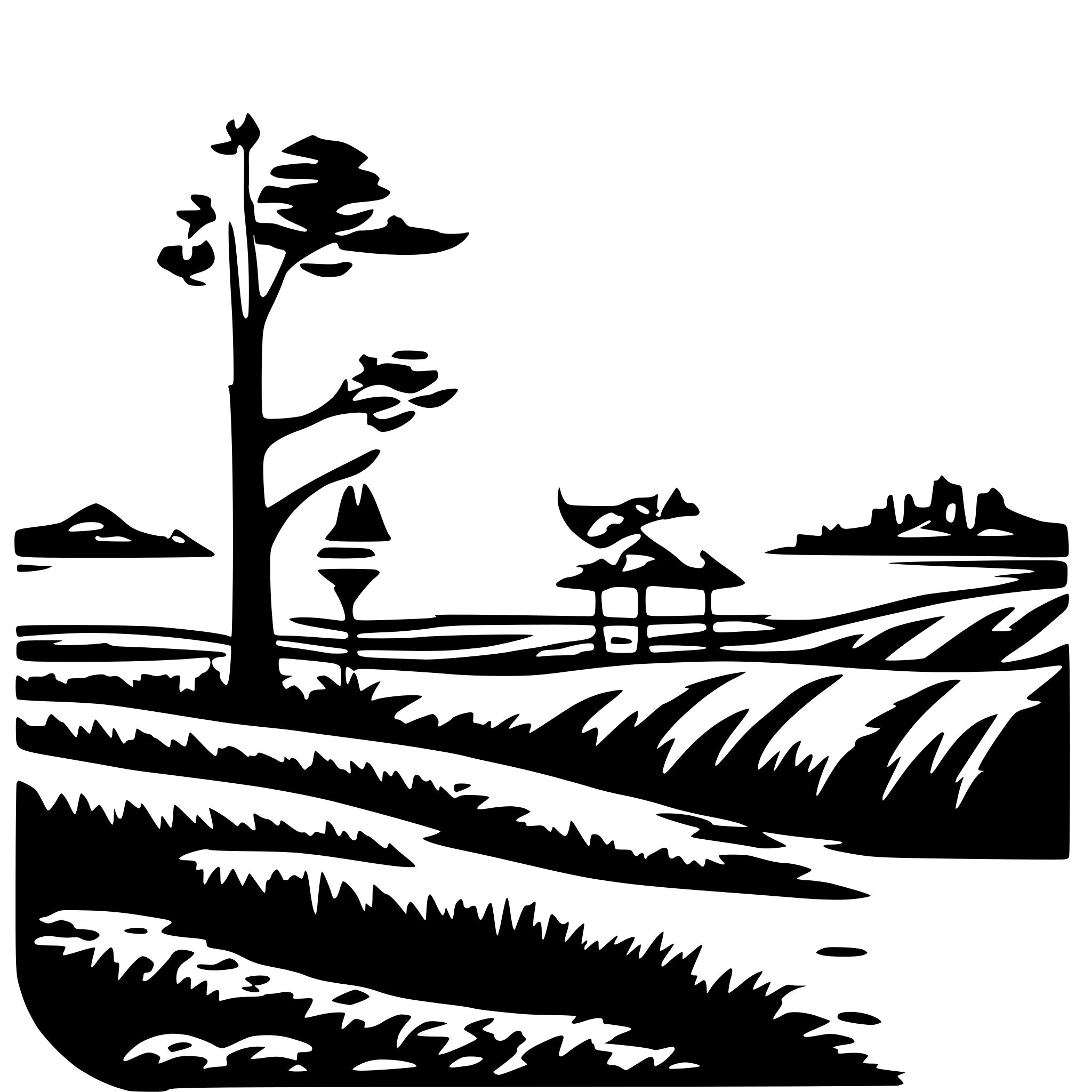AI-generated SVG of a Sonnenaufgang