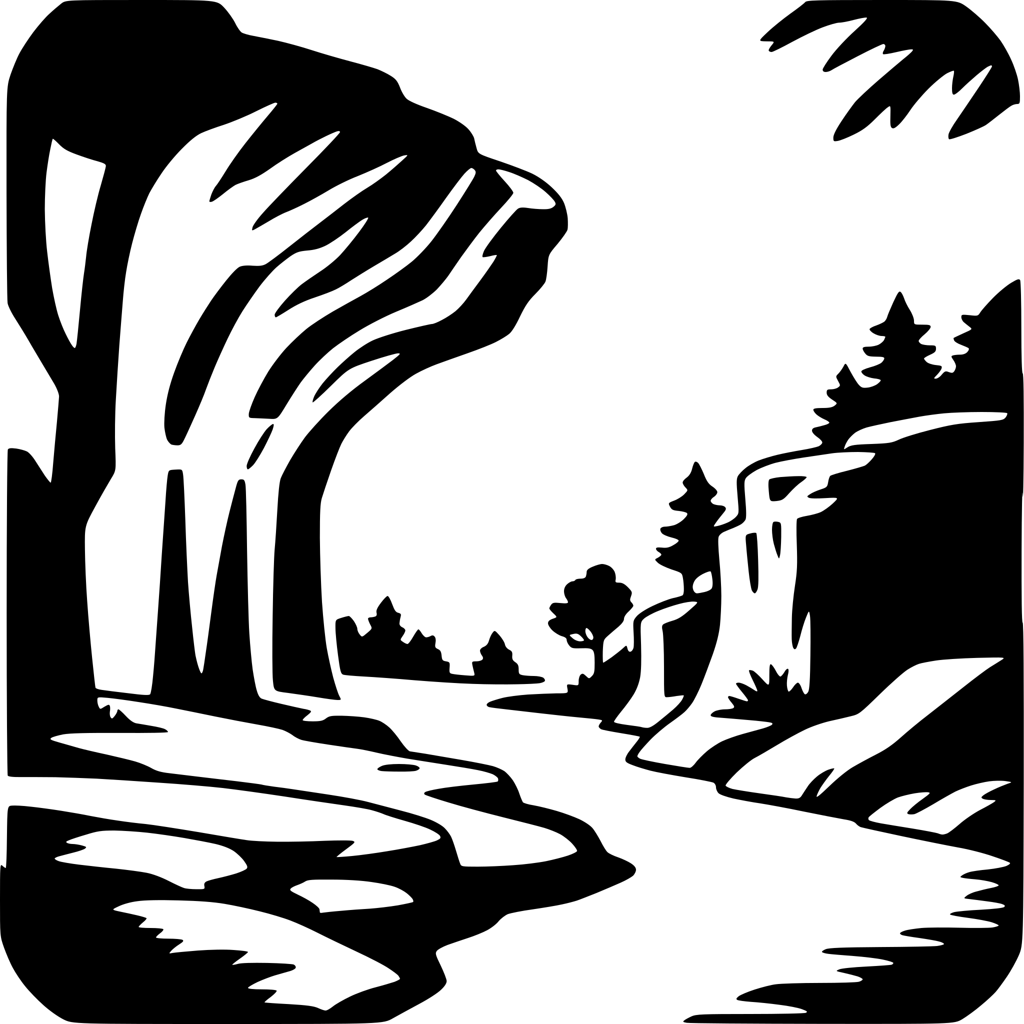 AI-generated SVG of a lascaux caves