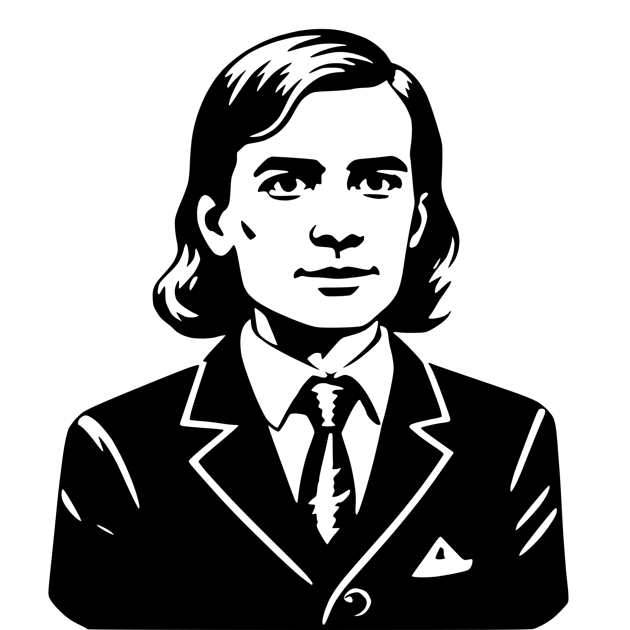 AI-generated SVG of 'alan turing'