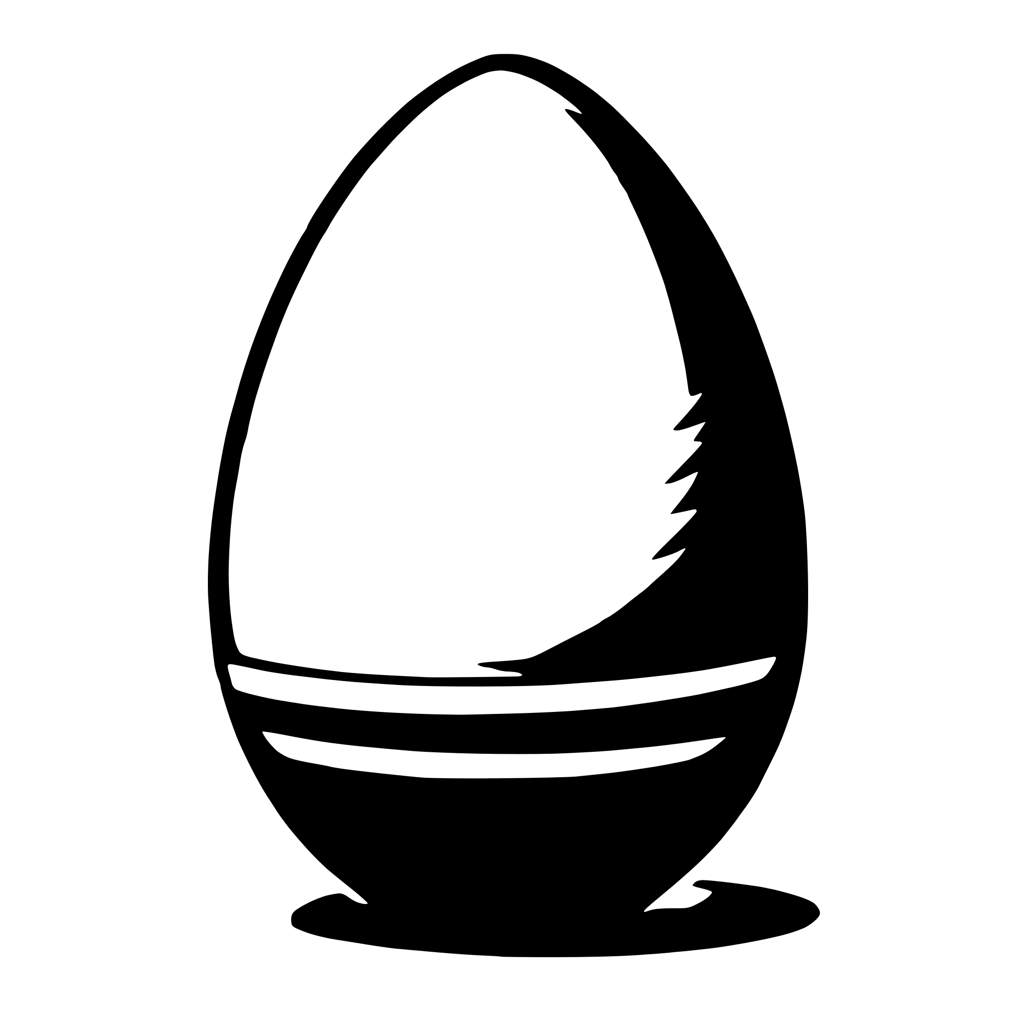 AI-generated SVG of a easter egg