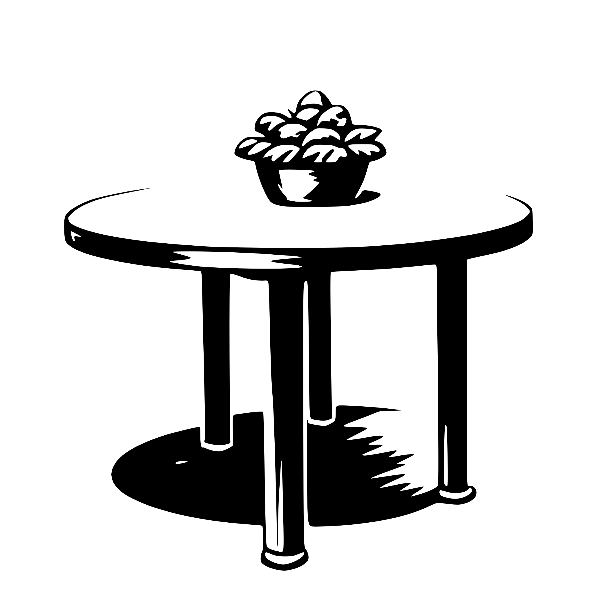AI-generated SVG of 'table'