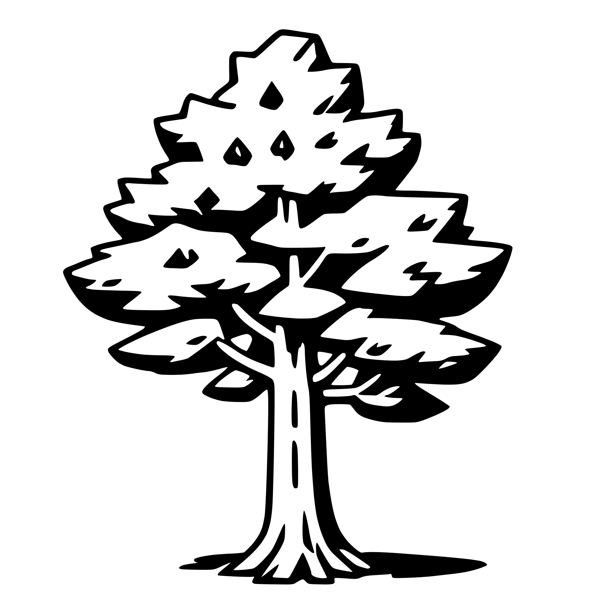 AI-generated SVG of 'cedar tree'