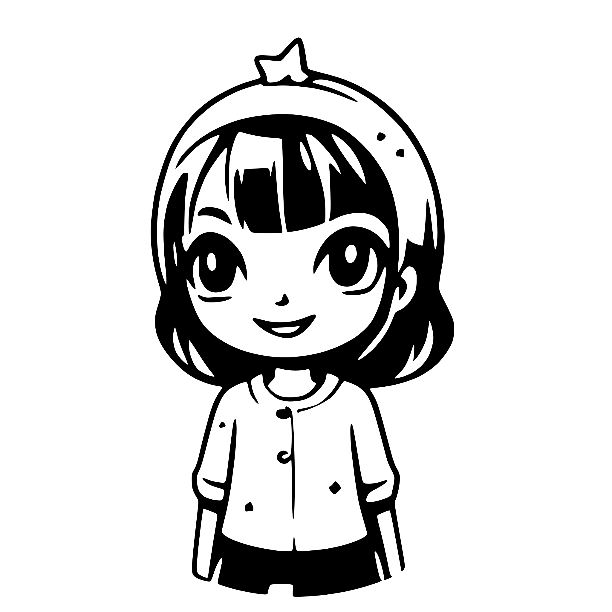 AI-generated SVG of 'twinkling stars'