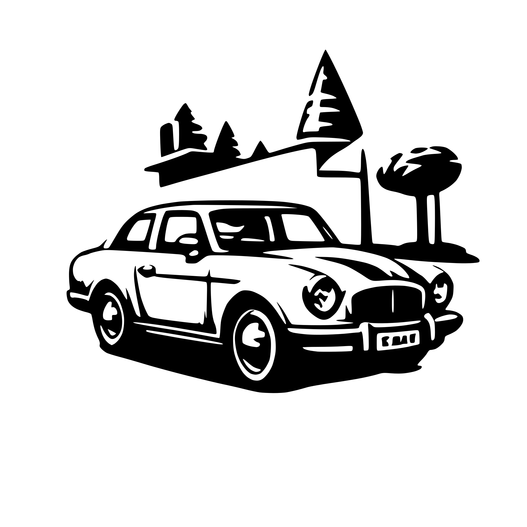 AI-generated SVG of a Car