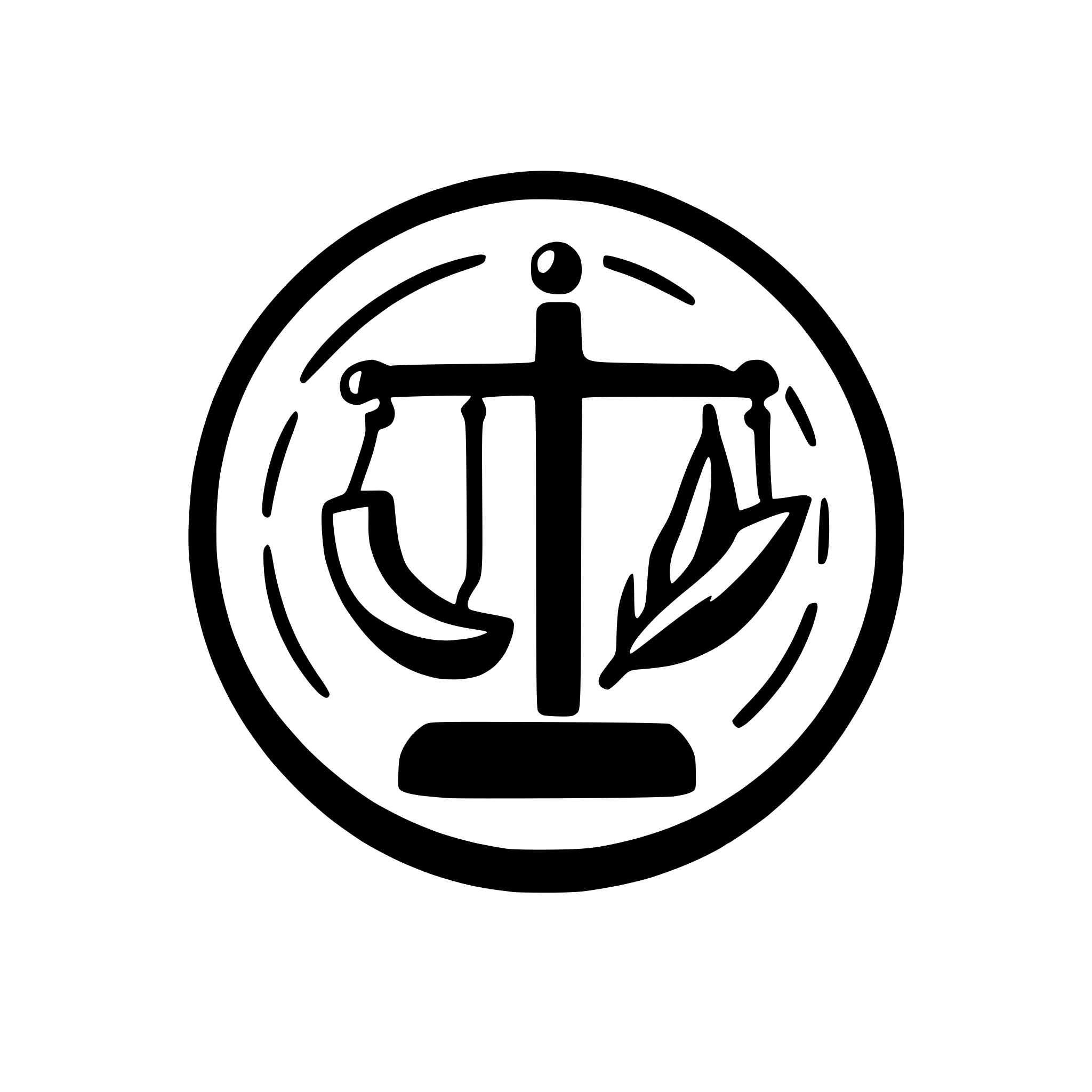 AI-generated SVG of 'minimalistic lawyer logo'