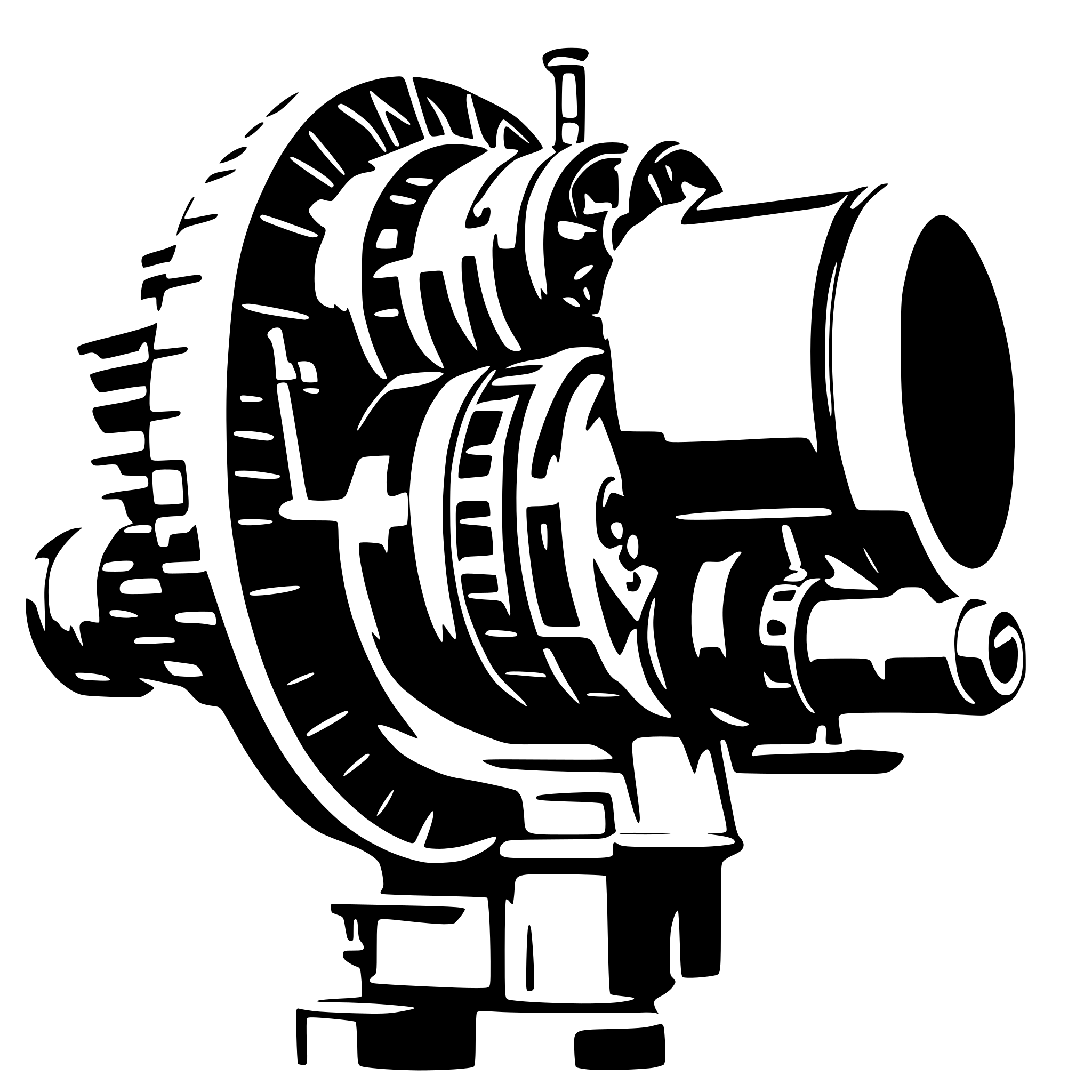 SVG Bundle for 'CFM56 engine from the left side angle from back to ...