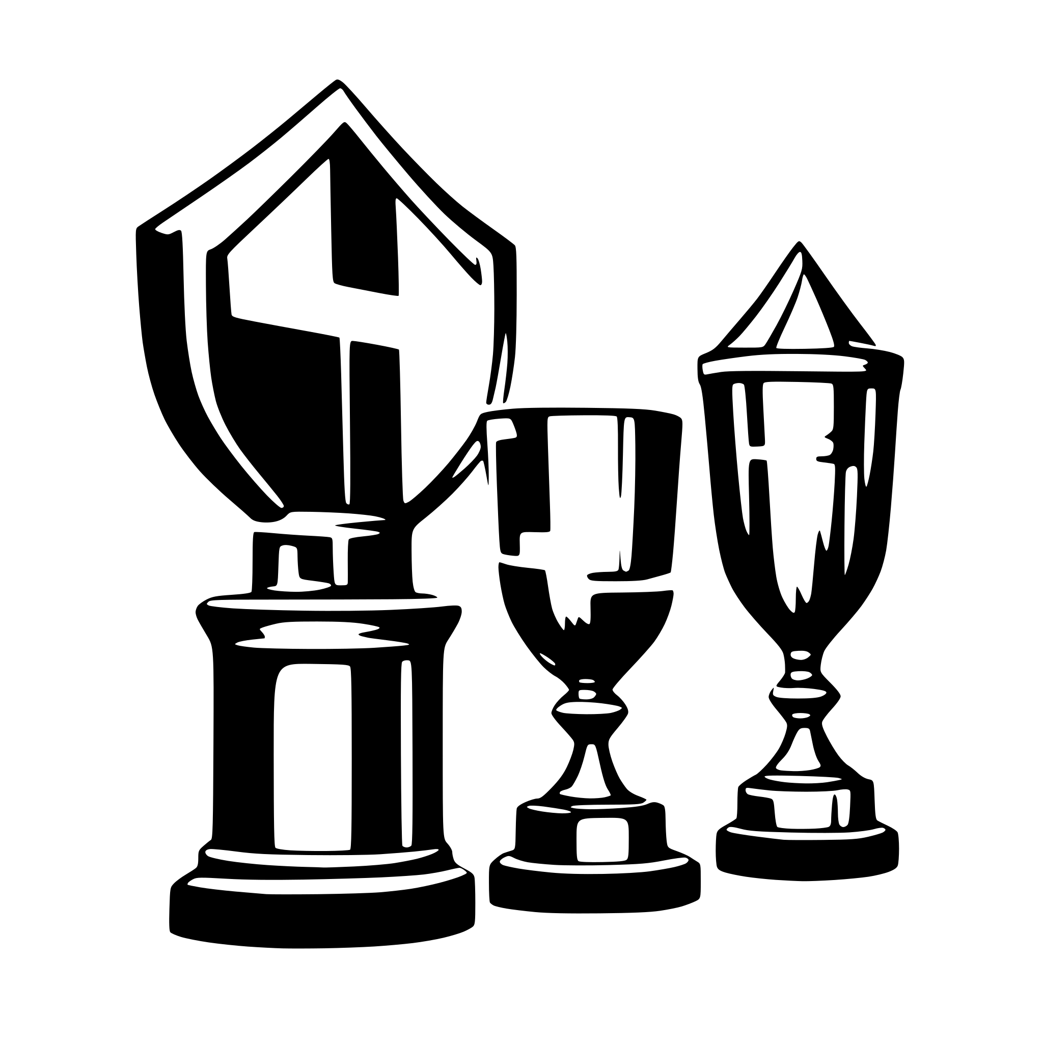 AI-generated SVG of 'trophies'