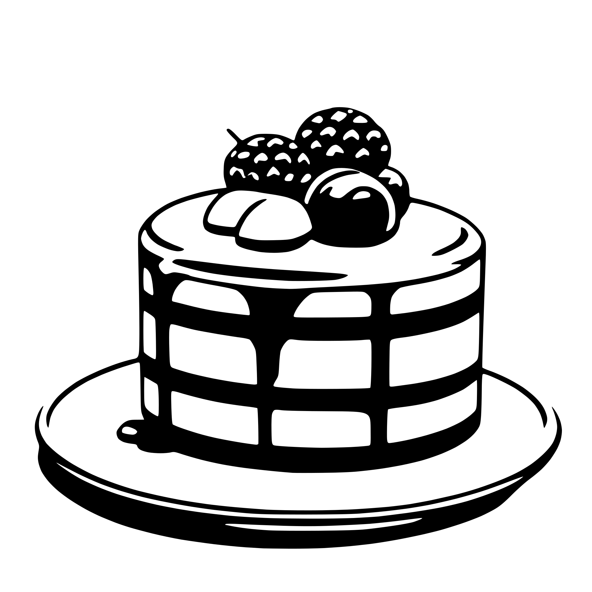 AI-generated SVG of 'dessert'