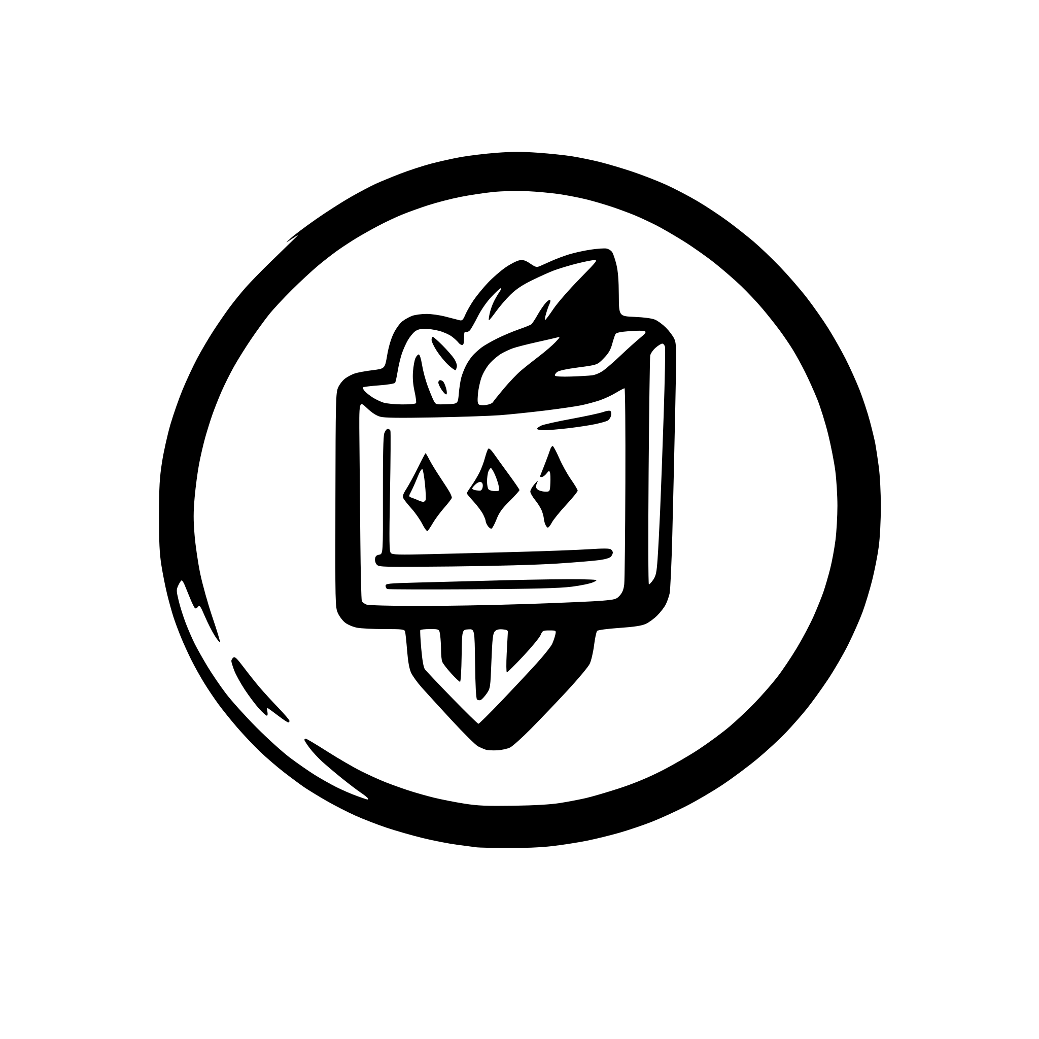 AI-generated SVG of a ChatGPT said: The black and white deli logo features a bold arrow in a rounded square, symbolizing fast, one-command deployment.