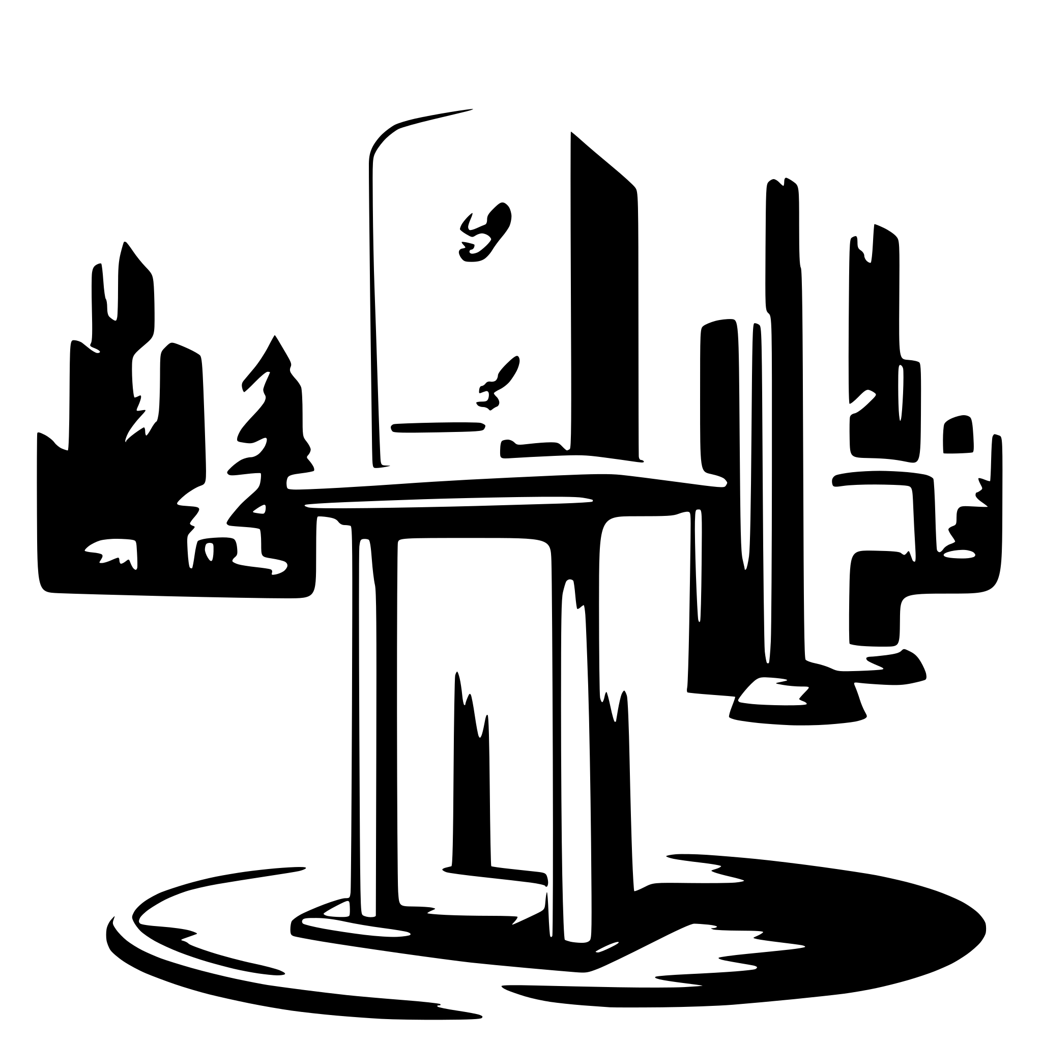AI-generated SVG of a stand