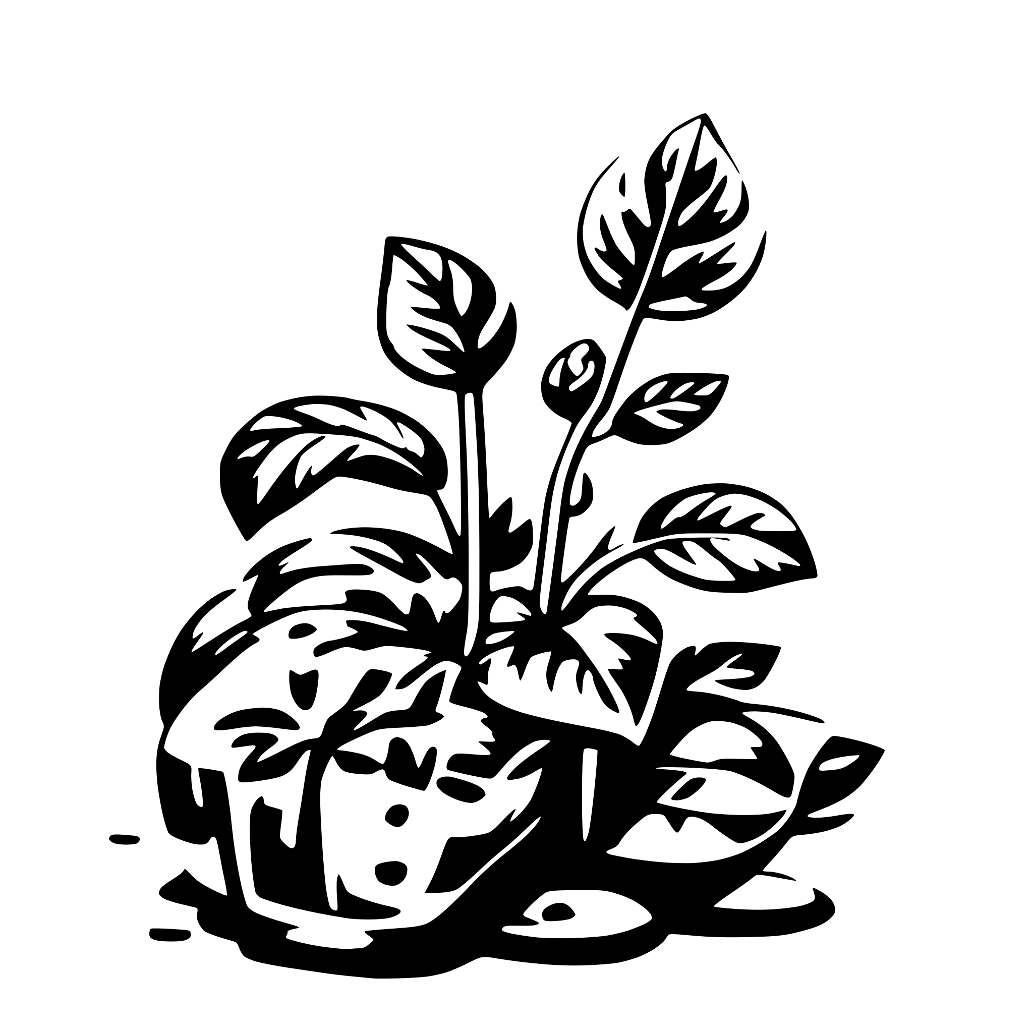 AI-generated SVG of a cresima