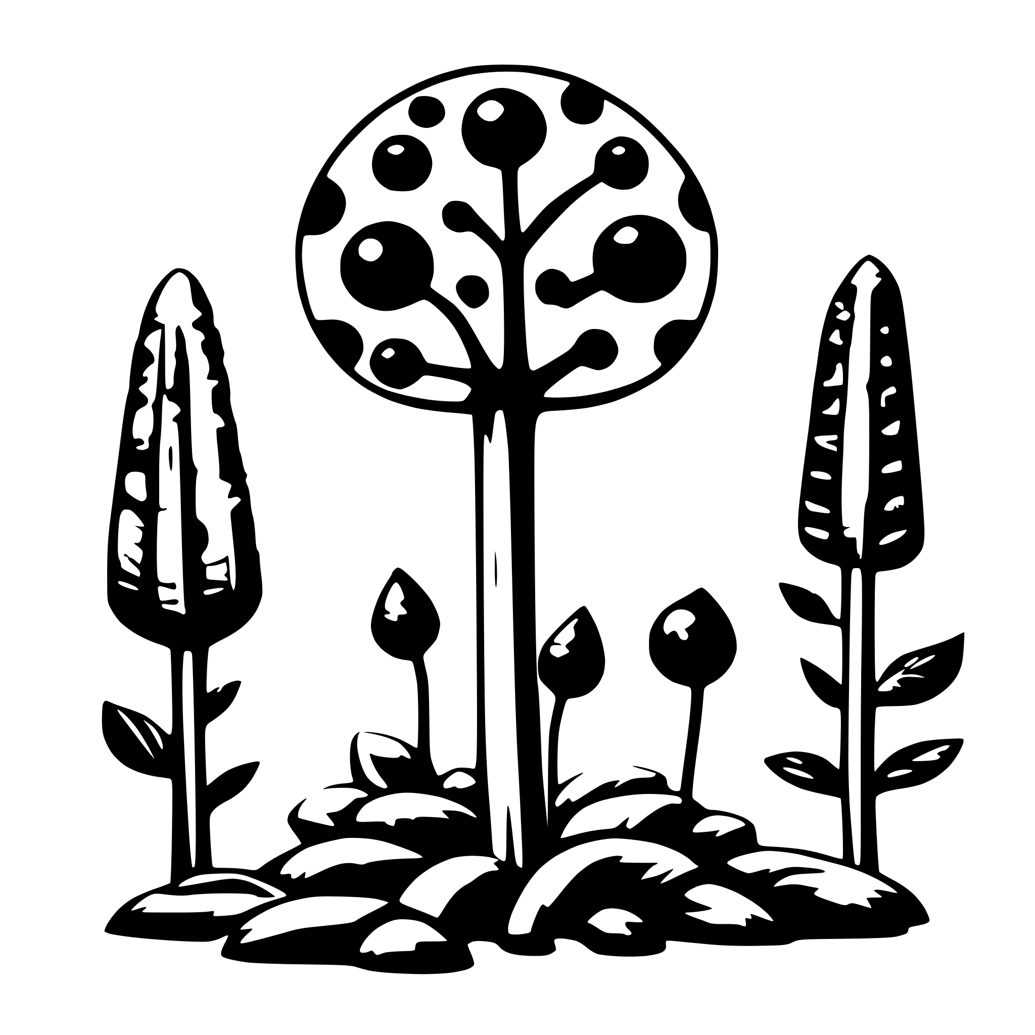 AI-generated SVG of 'psylocybes'