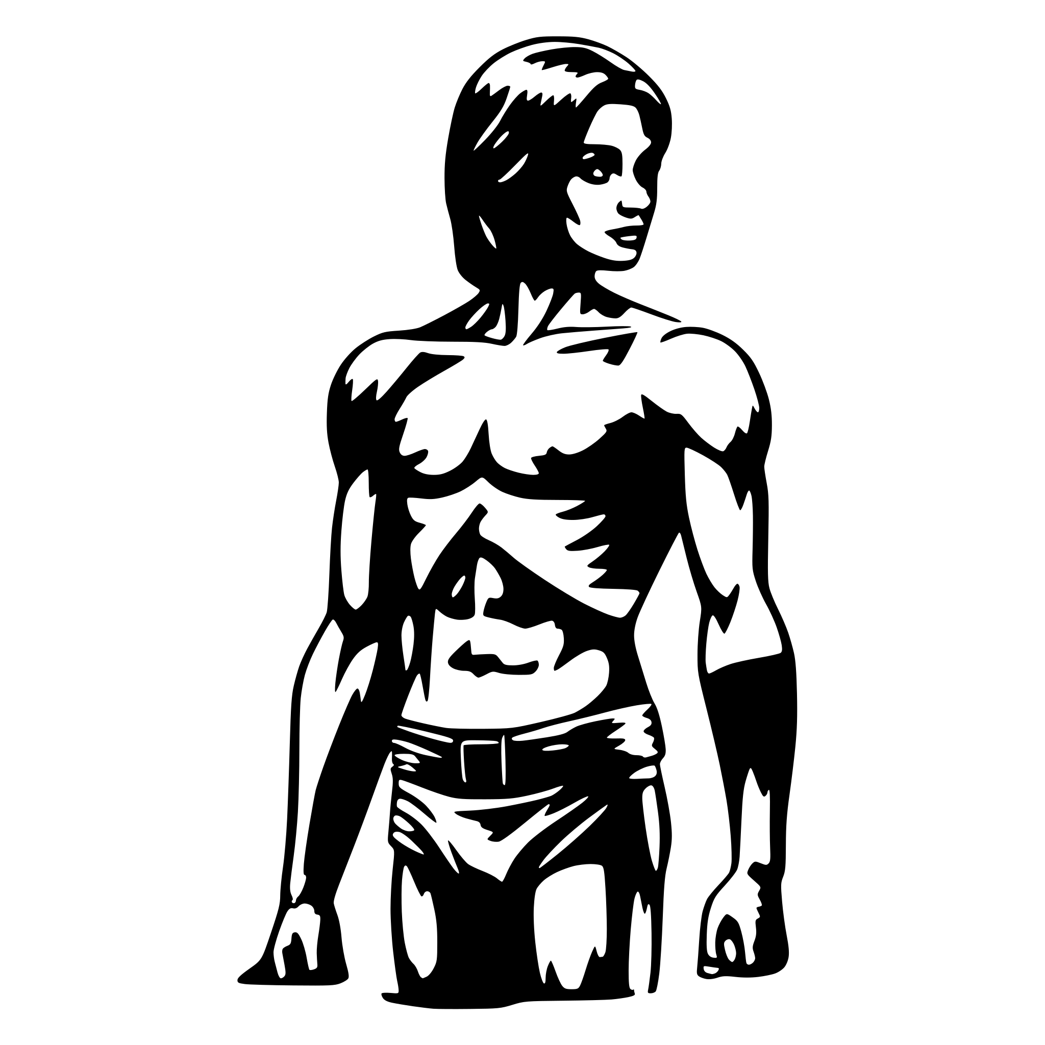 AI-generated SVG of 'bodynuilding'