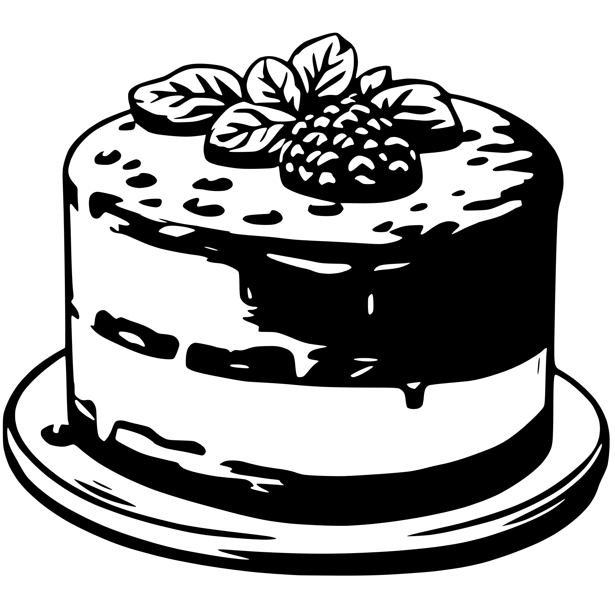 AI-generated SVG of 'mustard extract cake'