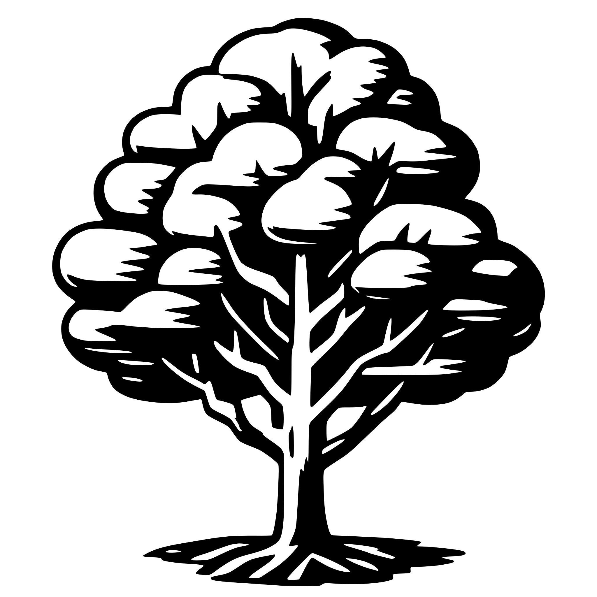 AI-generated SVG of 'tree diagram'