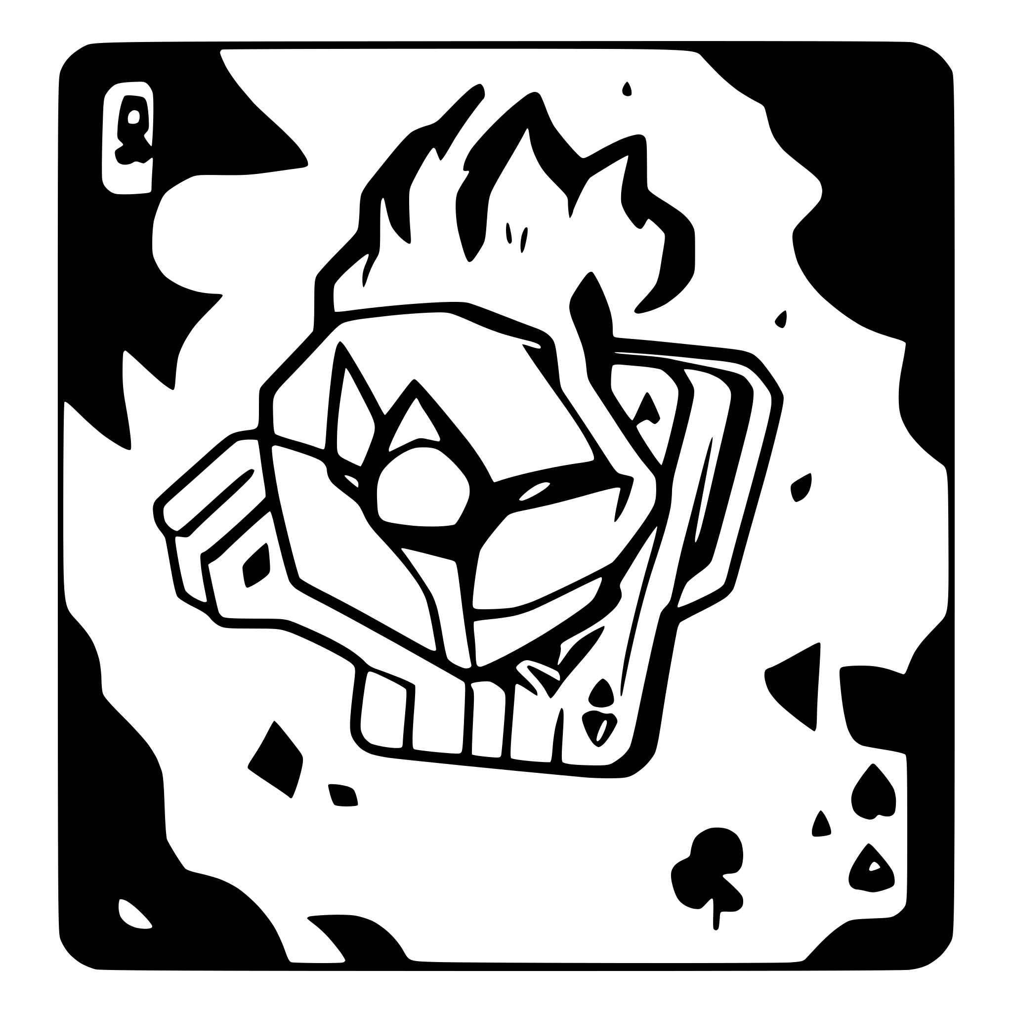 AI-generated SVG of a 3 line art playing cards fanned out, the middle one has a pokeball image on it and flames coming off it