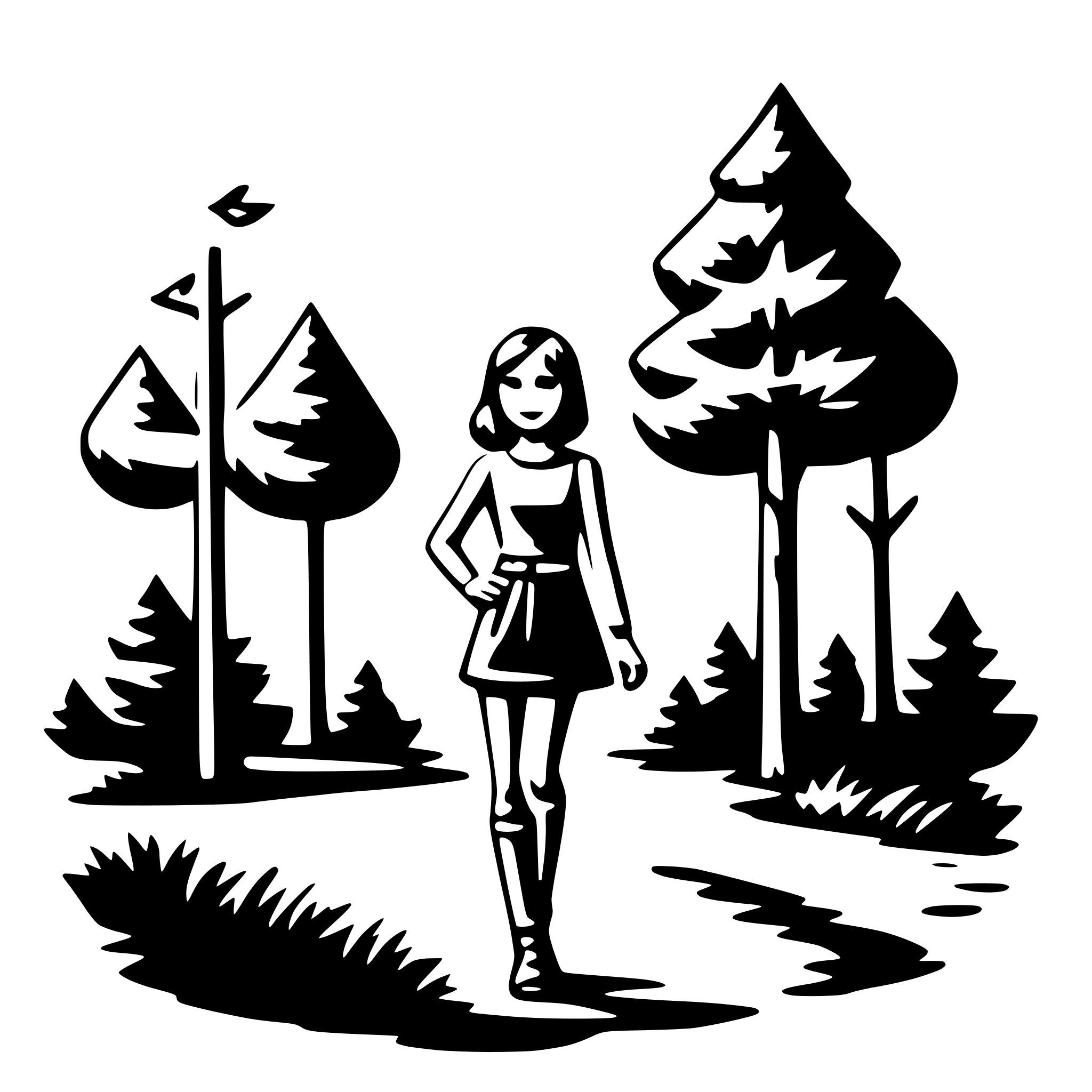 AI-generated SVG of 'nature lover'