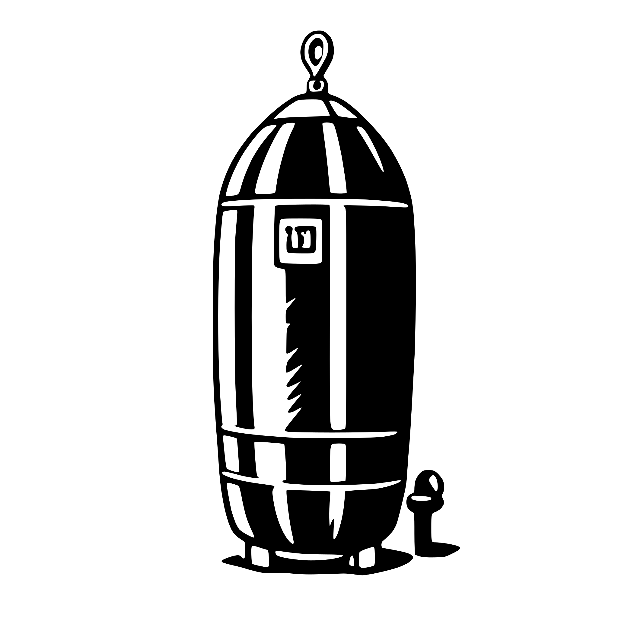 AI-generated SVG of 'punching bag'