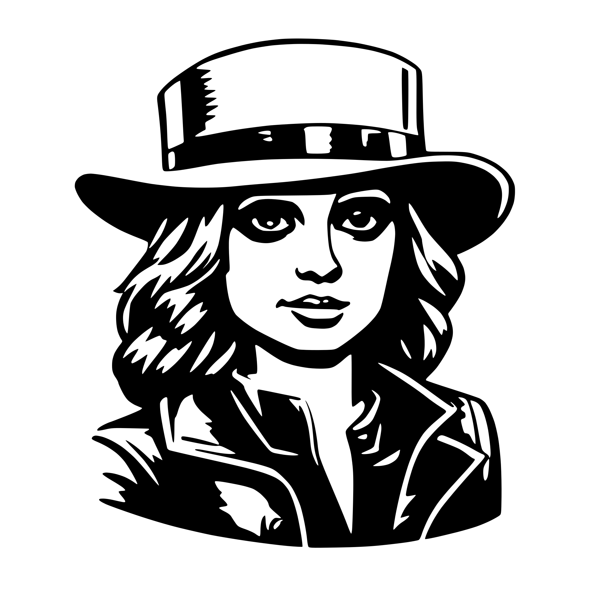 AI-generated SVG of 'wanted'