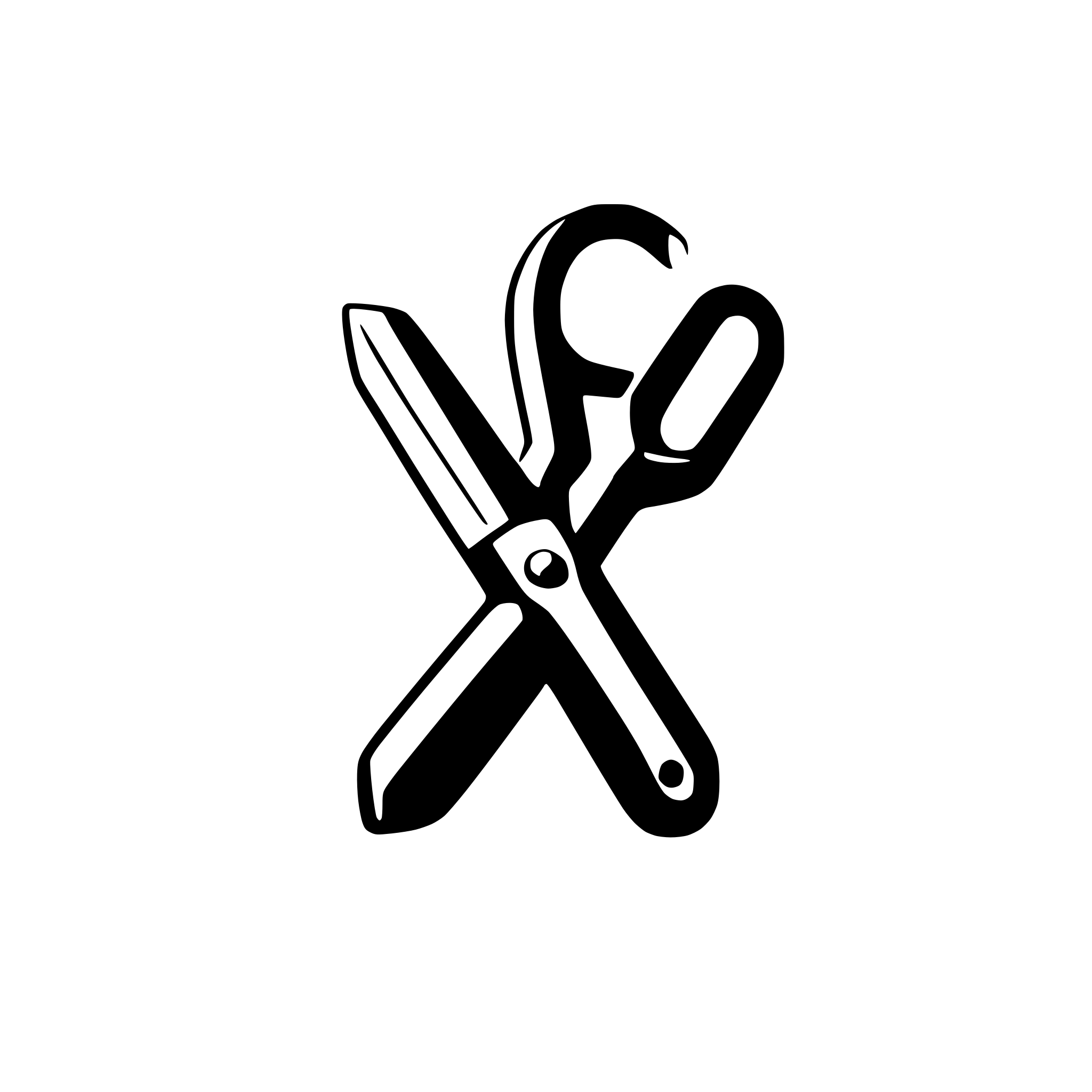 AI-generated SVG of a recreate this scissors cutting a ribbon logo as a flat simple svg icon AI-generated SVG of a recreate this scissors cutting a ribbon logo as a flat simple svg icon