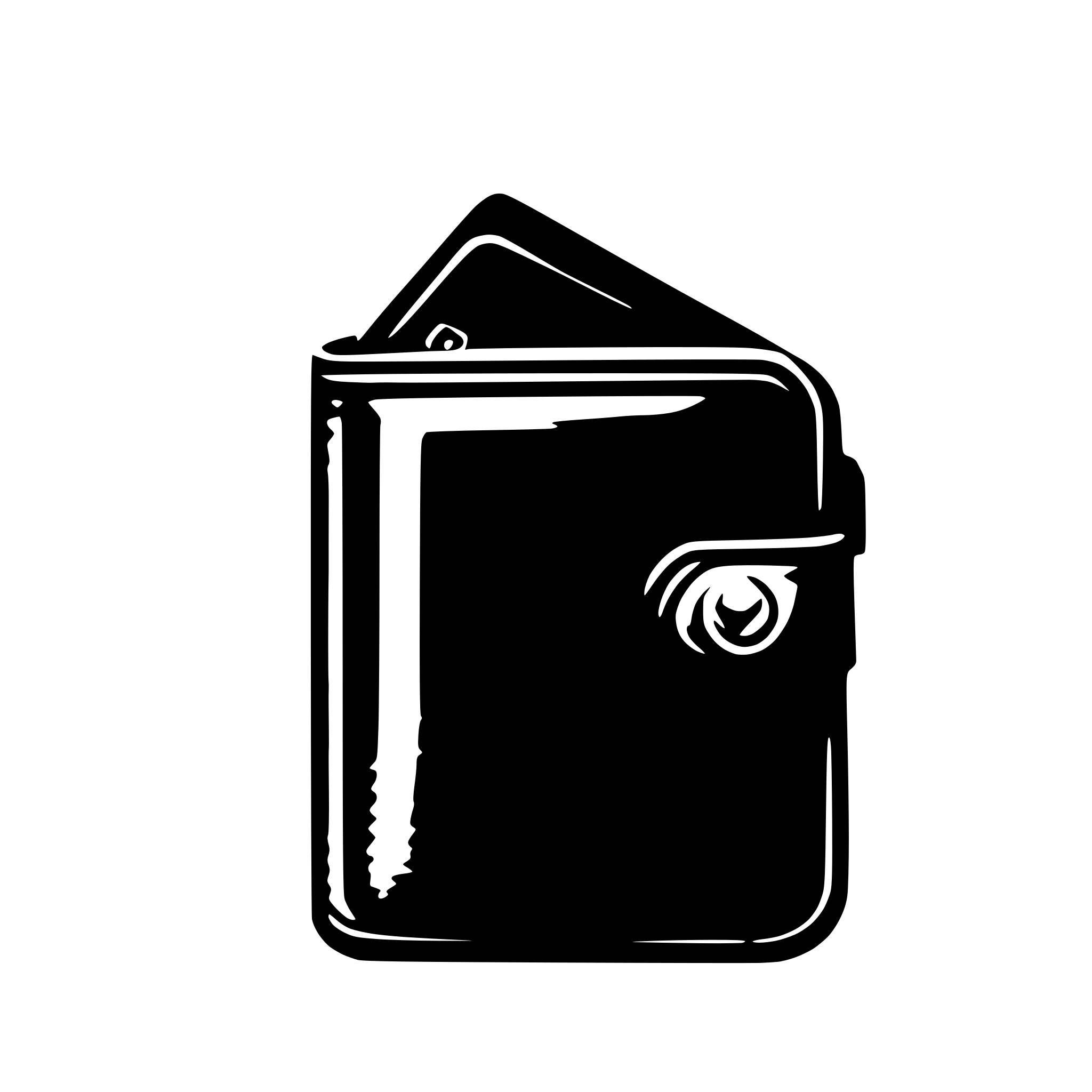 AI-generated SVG of a Wallet without button