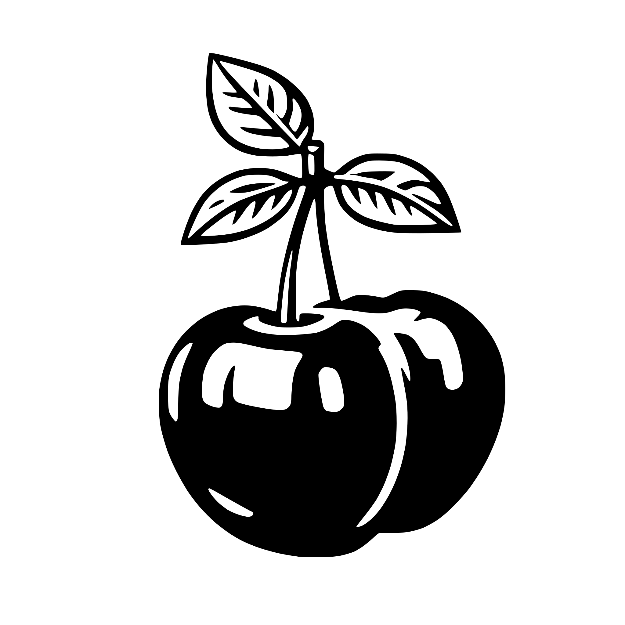 AI-generated SVG of 'cherry'