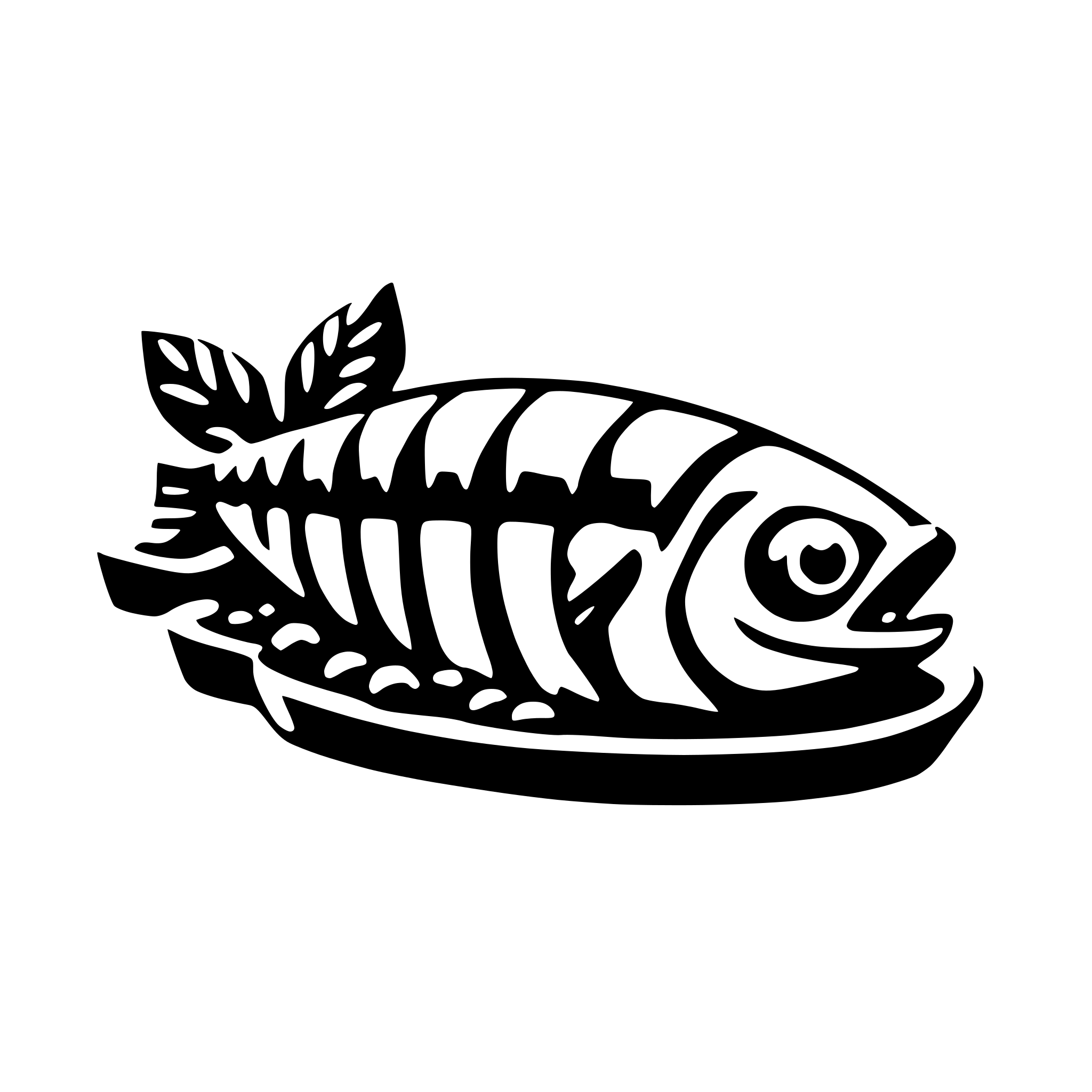 AI-generated SVG of a gourmet seafood products