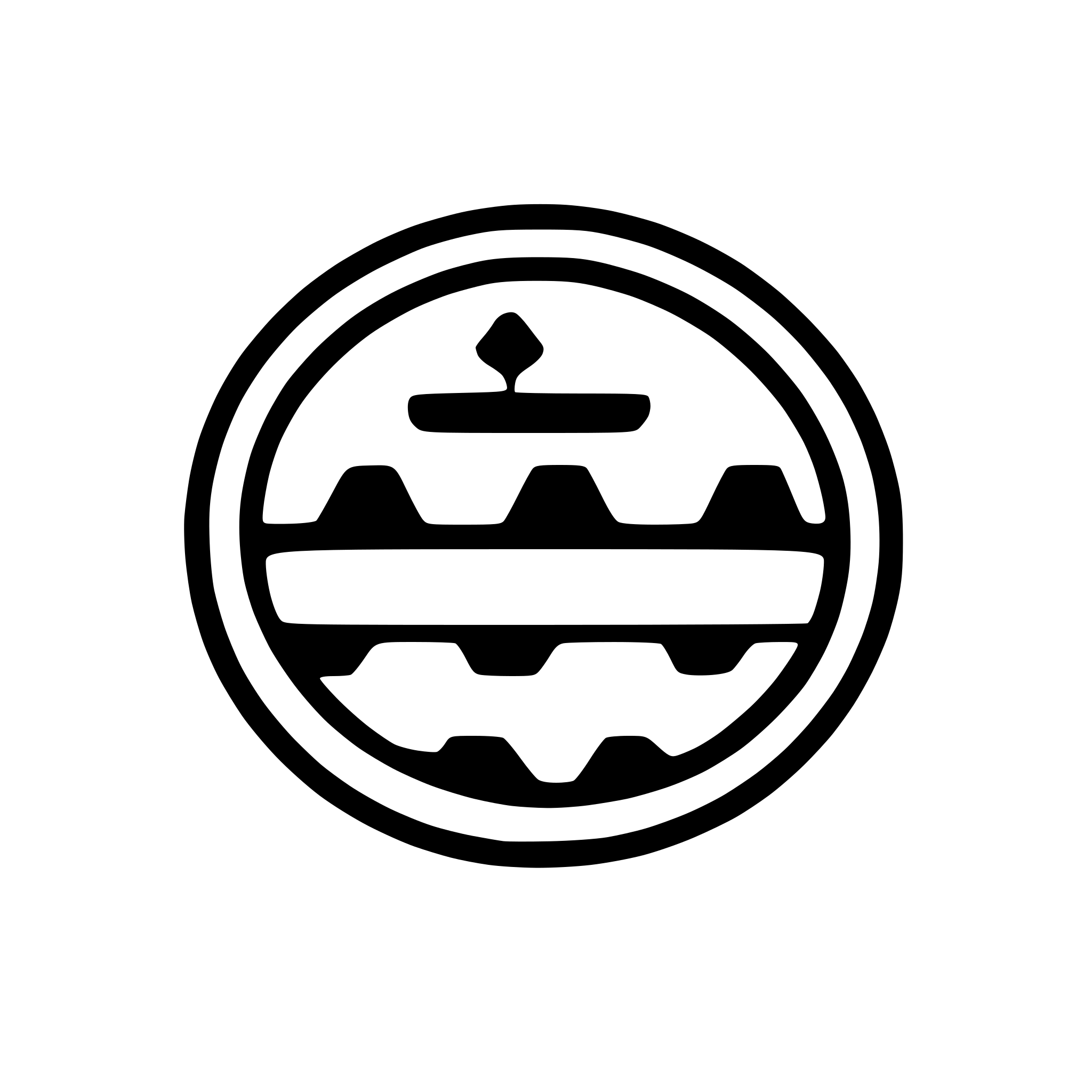 AI-generated SVG of a race track icon for a world map (25 different symbols that need to be distinguishable): track name "Biodome Delta"