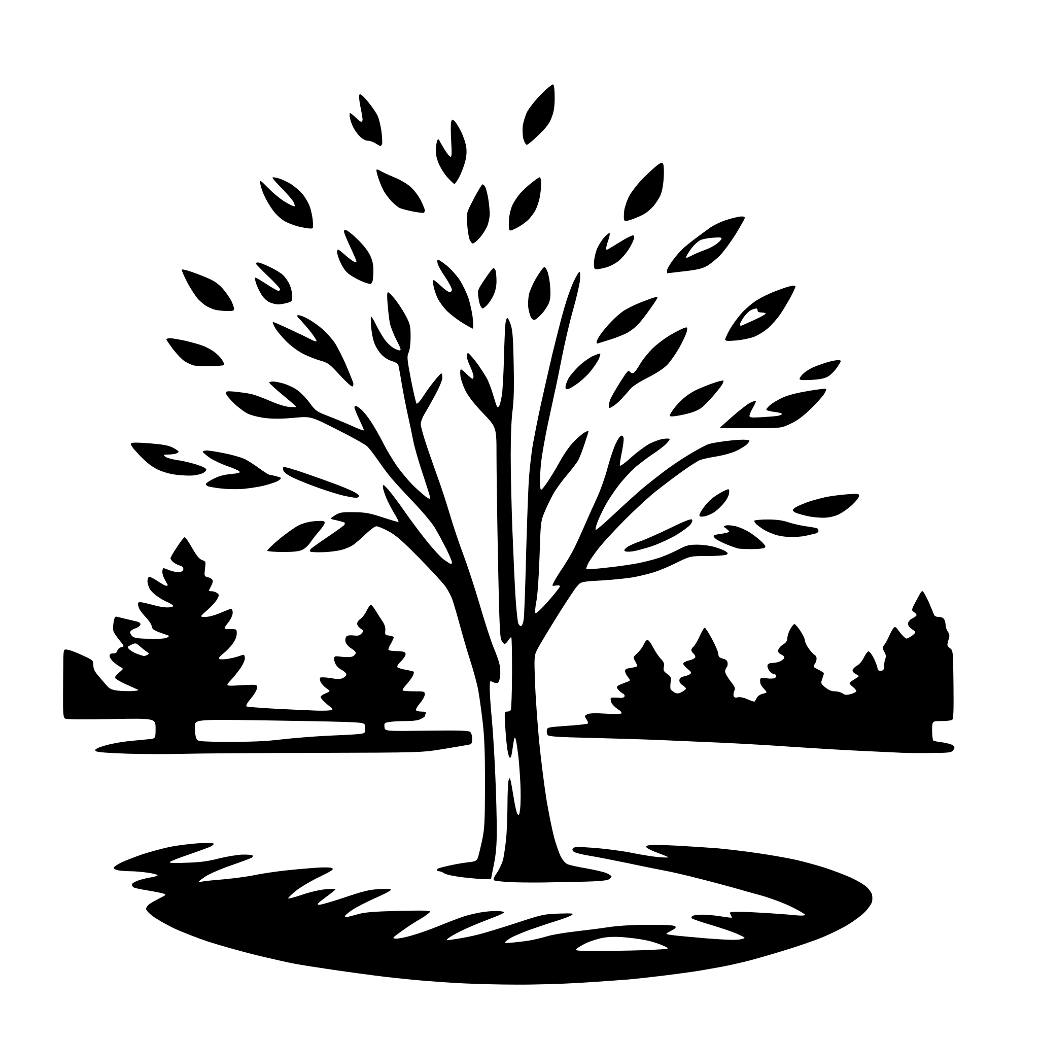AI-generated SVG of 'willow'
