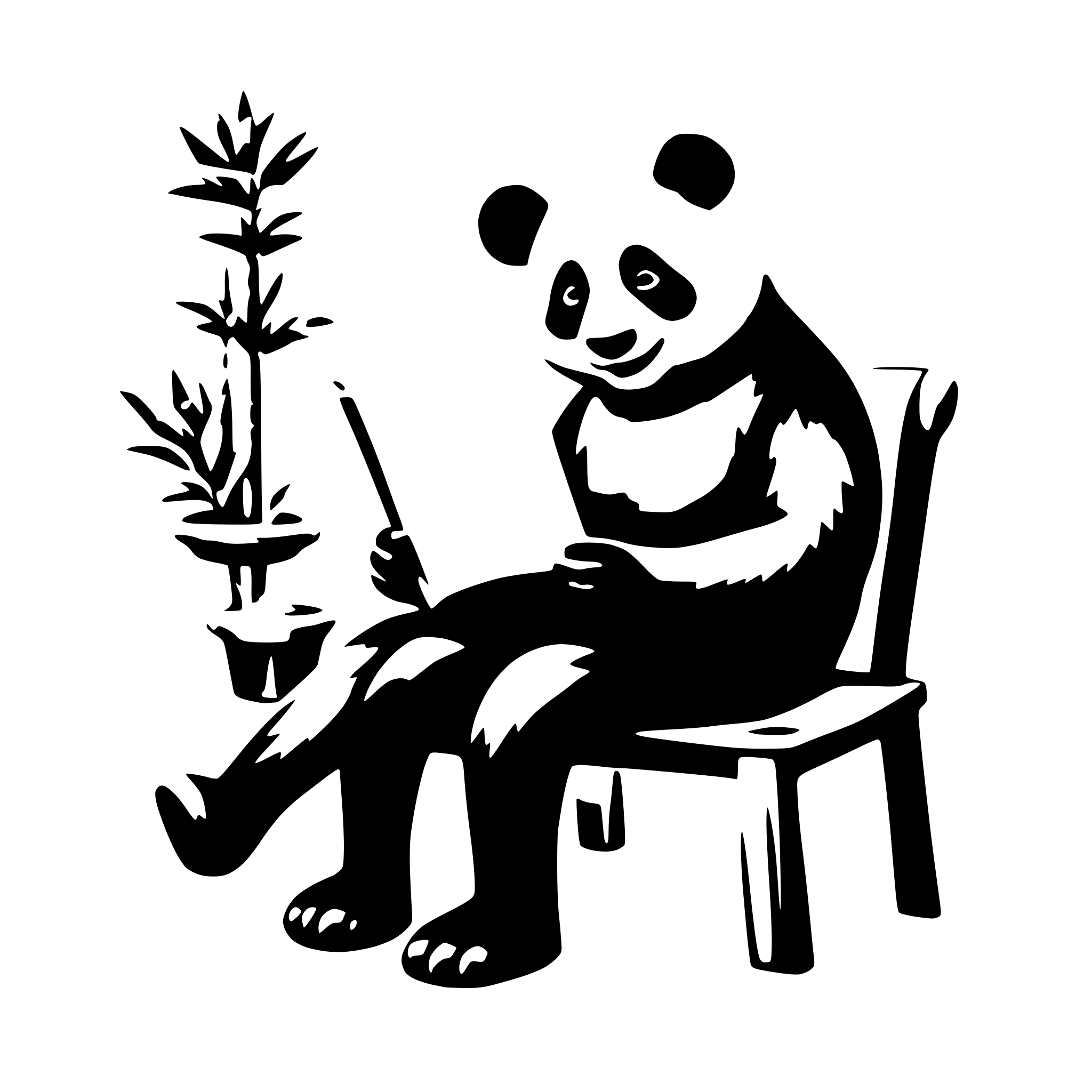AI-generated SVG of a a panda, sit on a chair,
reading a very big book AI-generated SVG of a a panda, sit on a chair,
reading a very big book