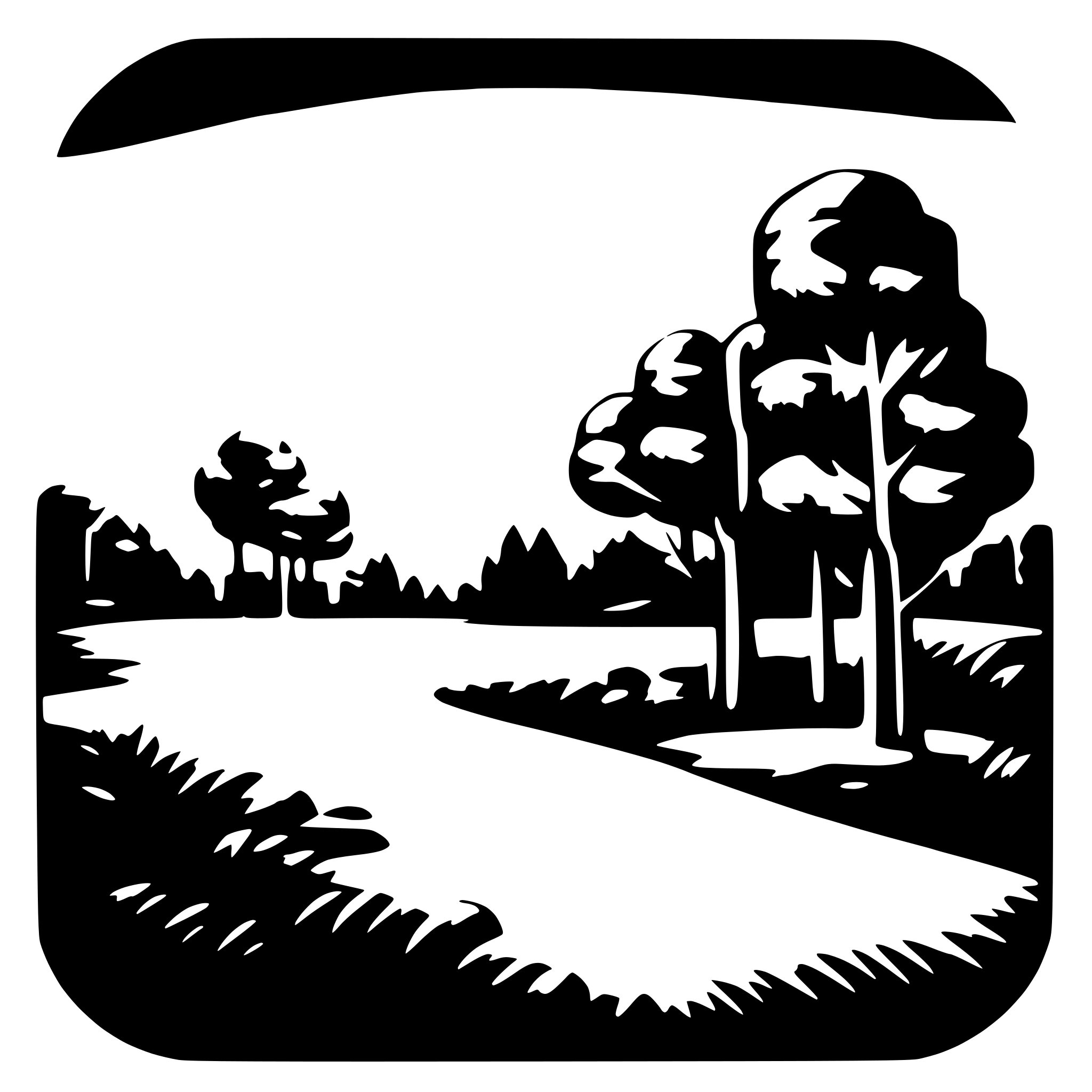 AI-generated SVG of 'clear night'