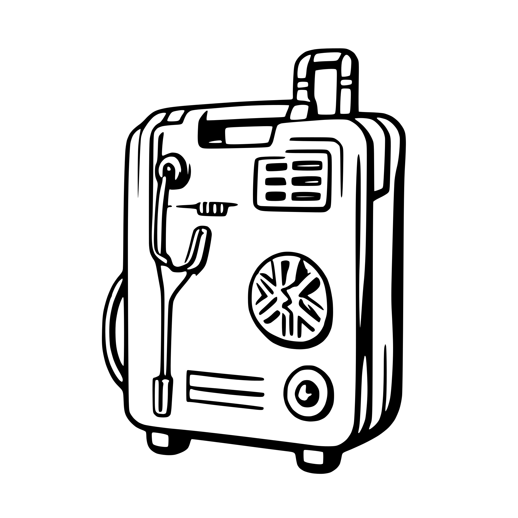 AI-generated SVG of 'Collection of medical equipment'