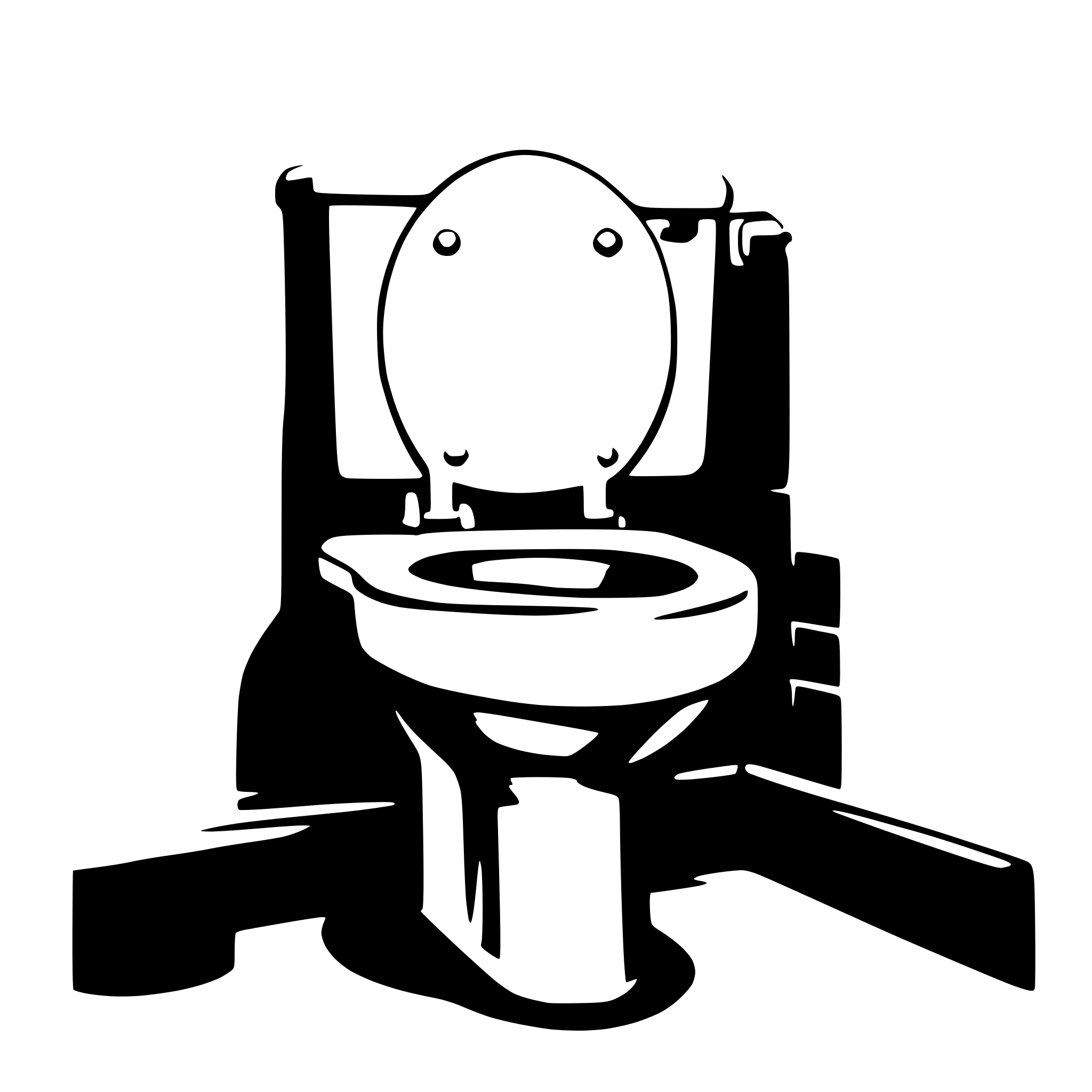 AI-generated SVG of a toilet