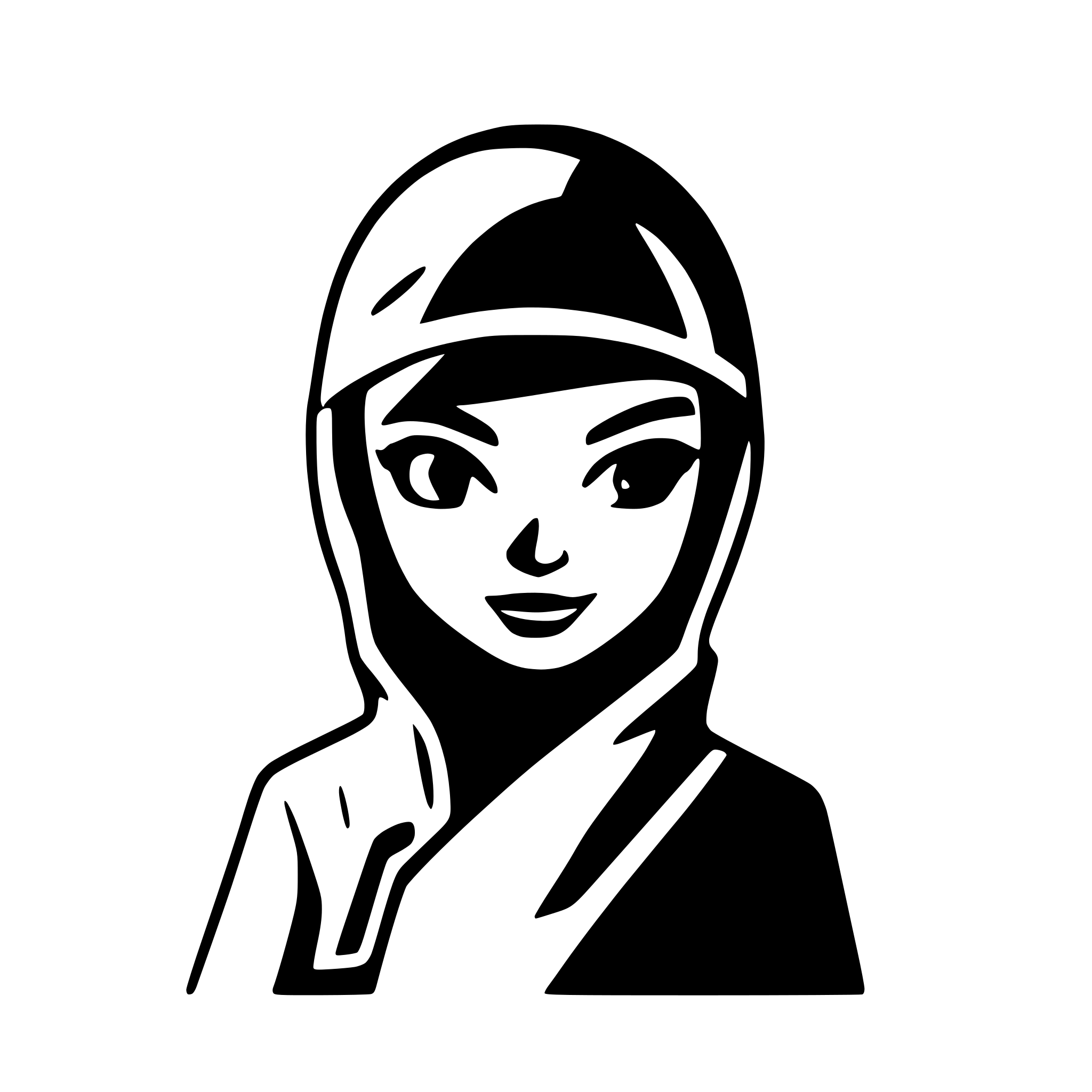 AI-generated SVG of 'Ninja for life'