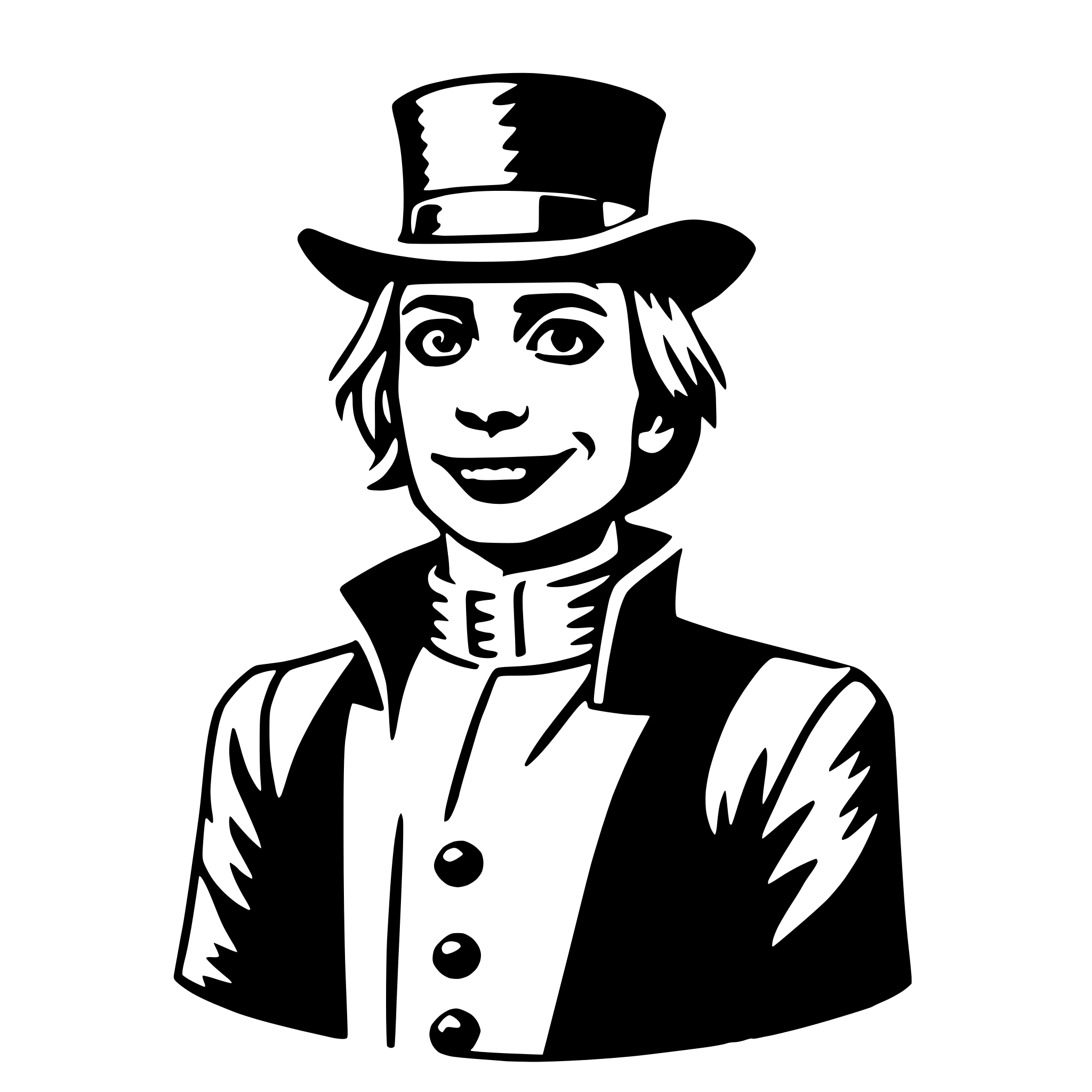 AI-generated SVG of a jack
